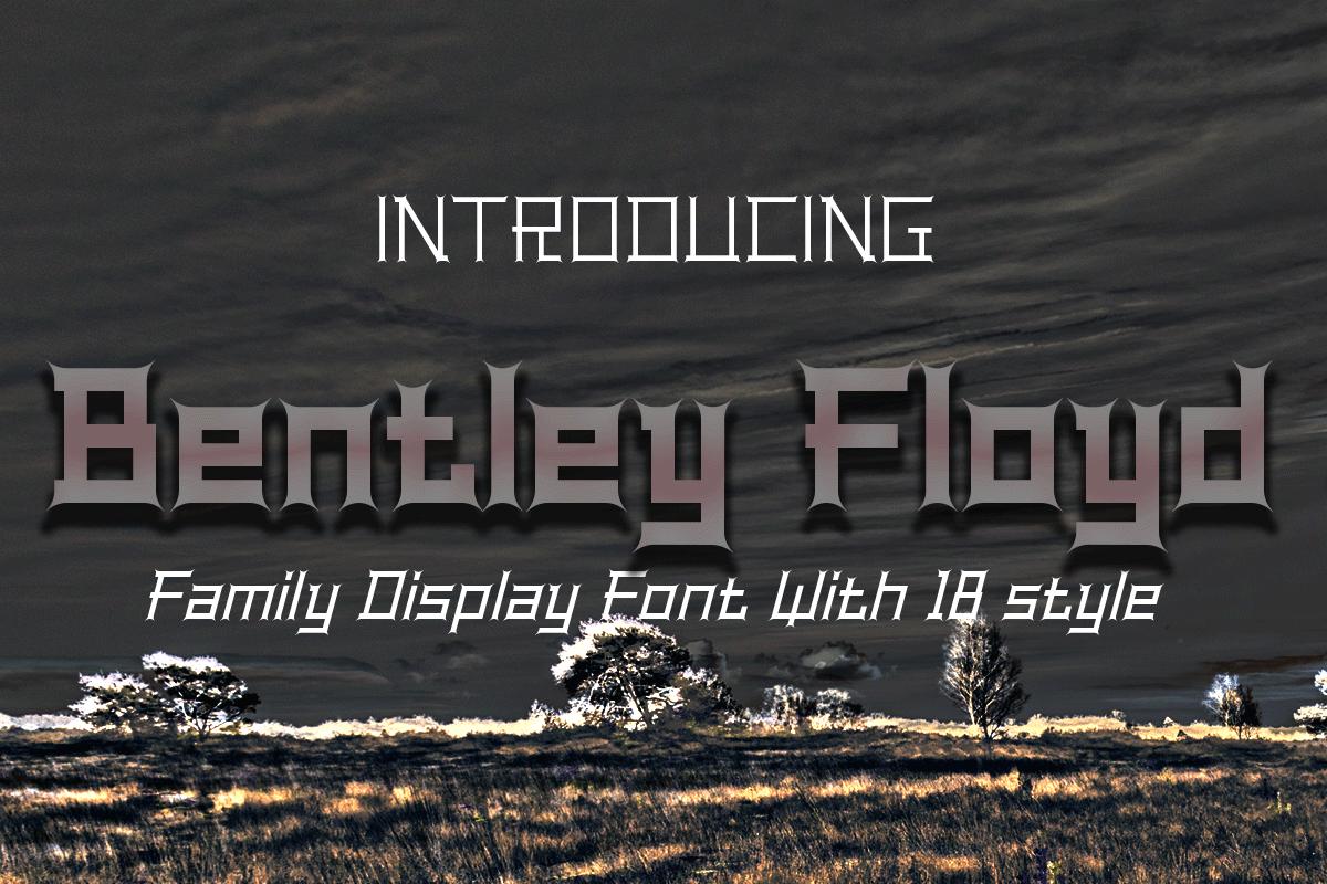 Bentley Floyd Font