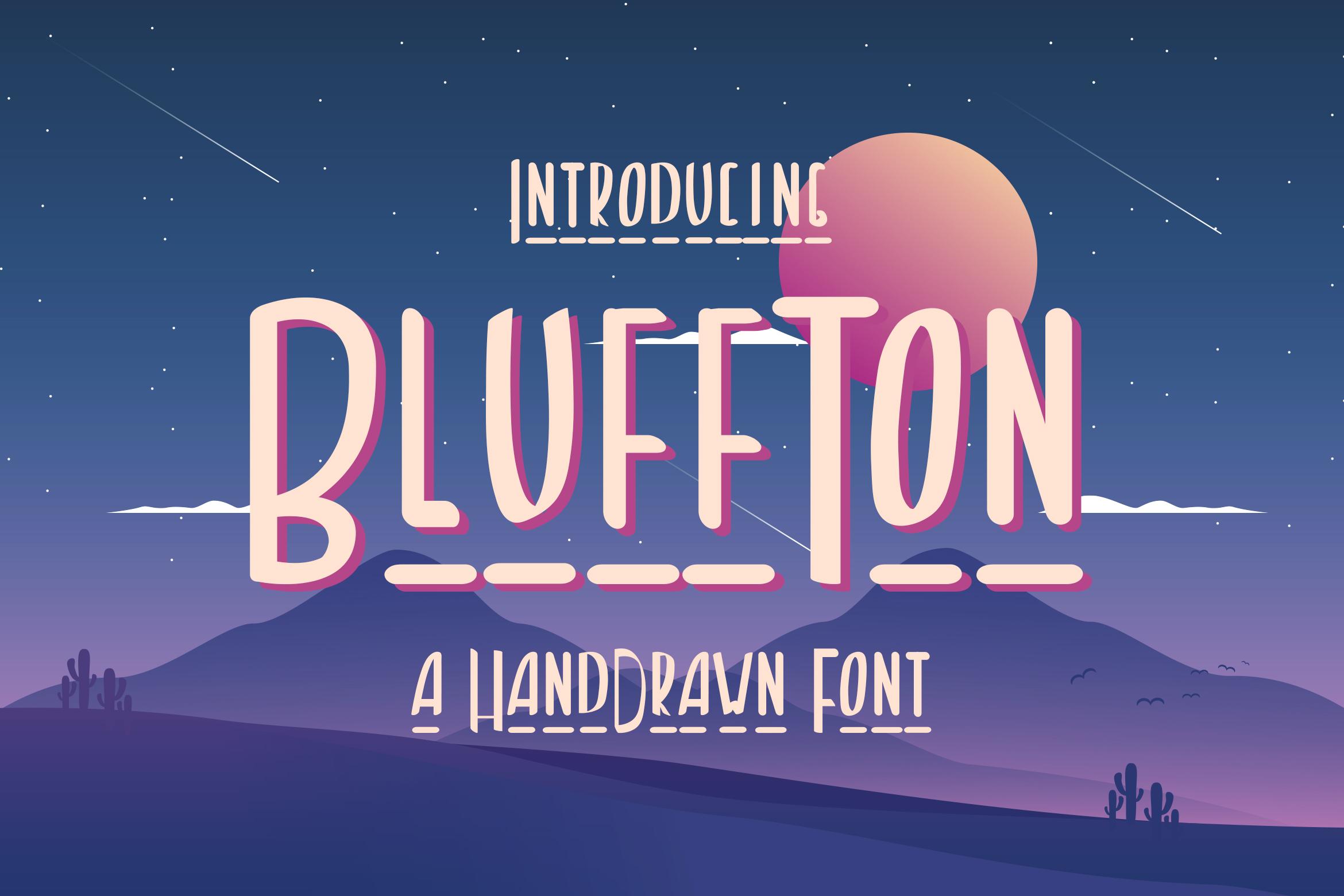 Bluffton Font
