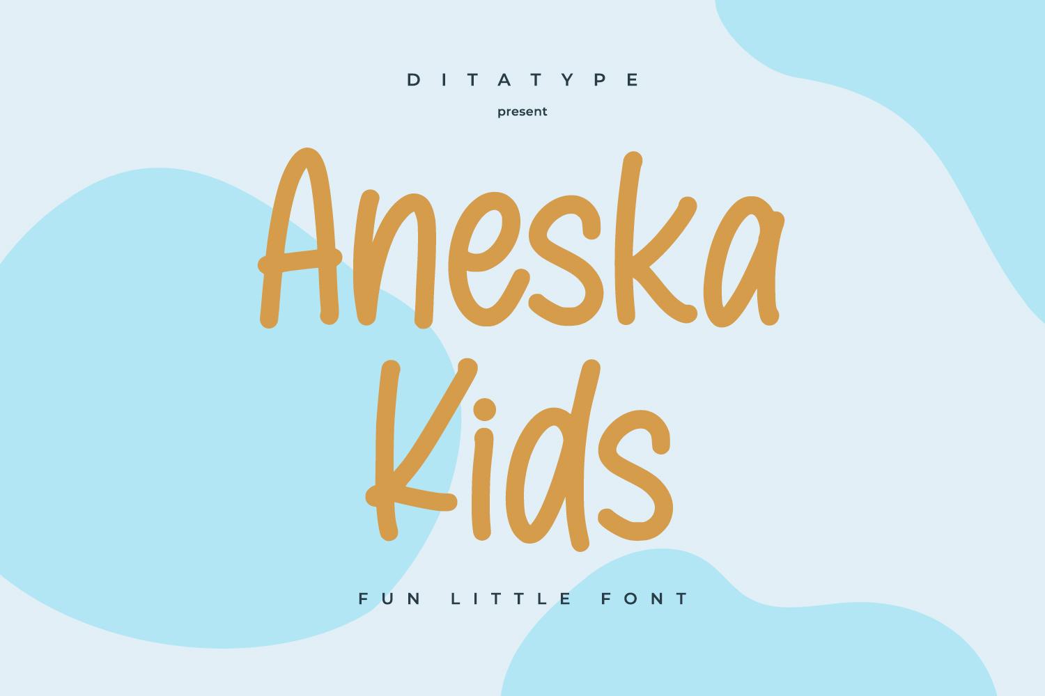 Aneska Kids Font