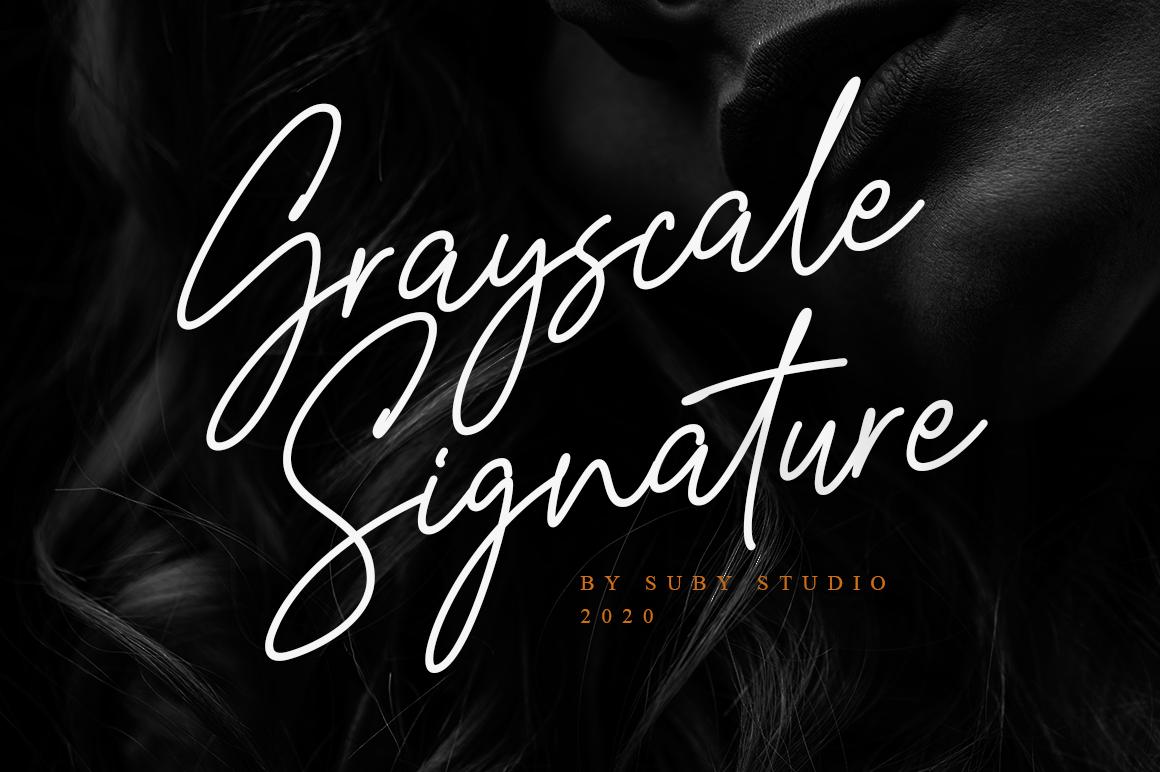Grayscale Font