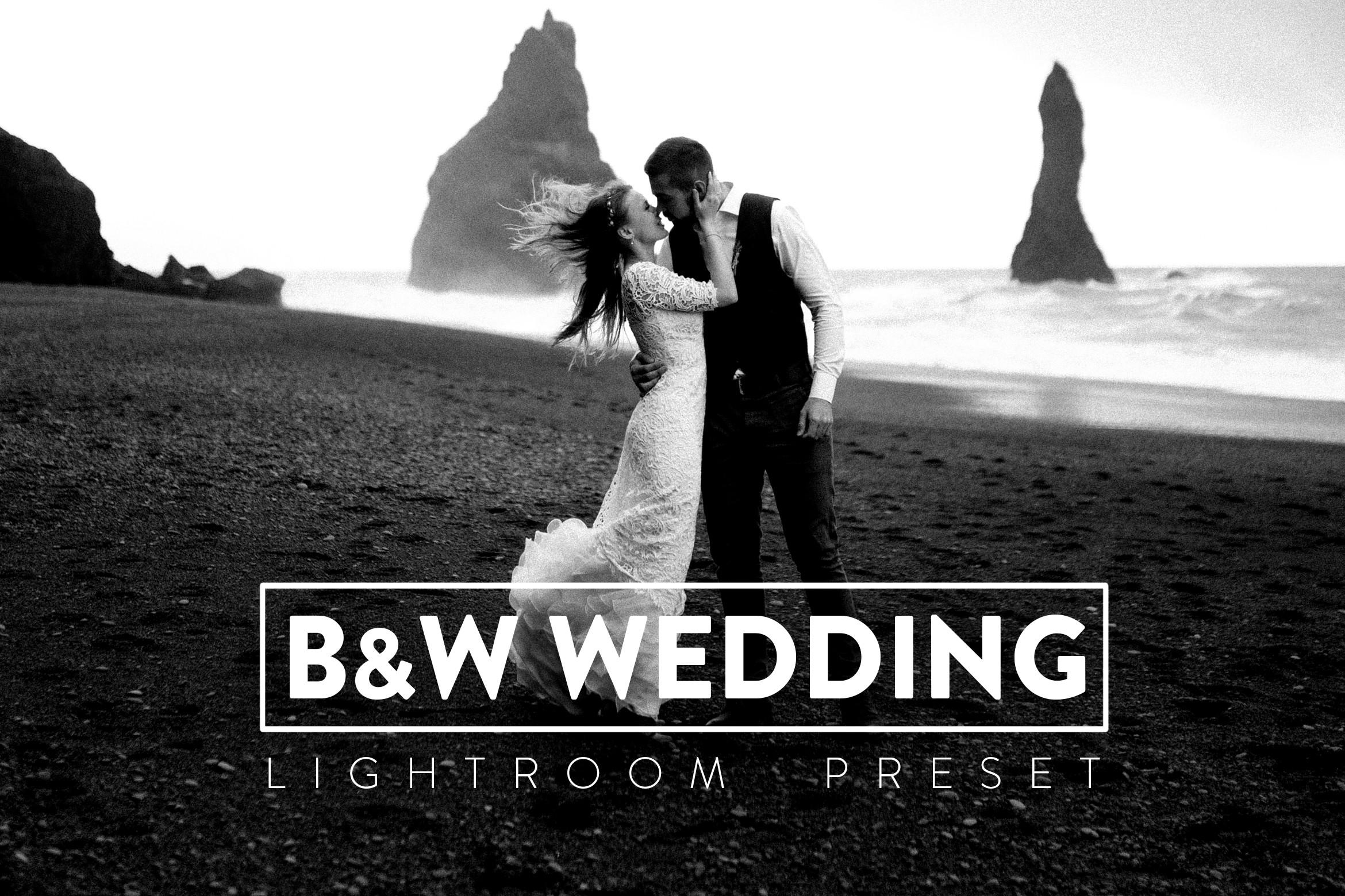 10 Black & White Wedding Lightroom Prese