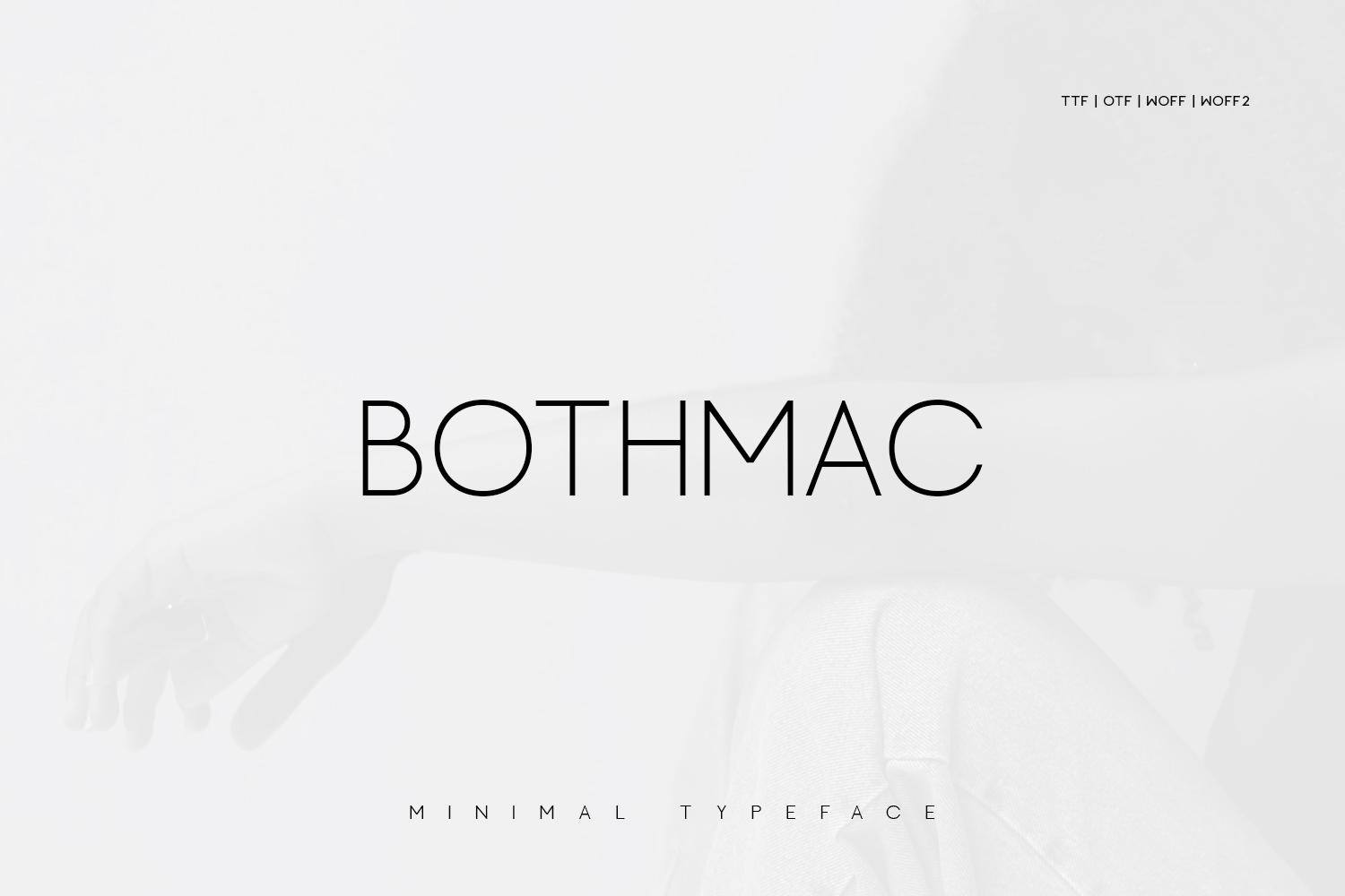 Bothmac Font