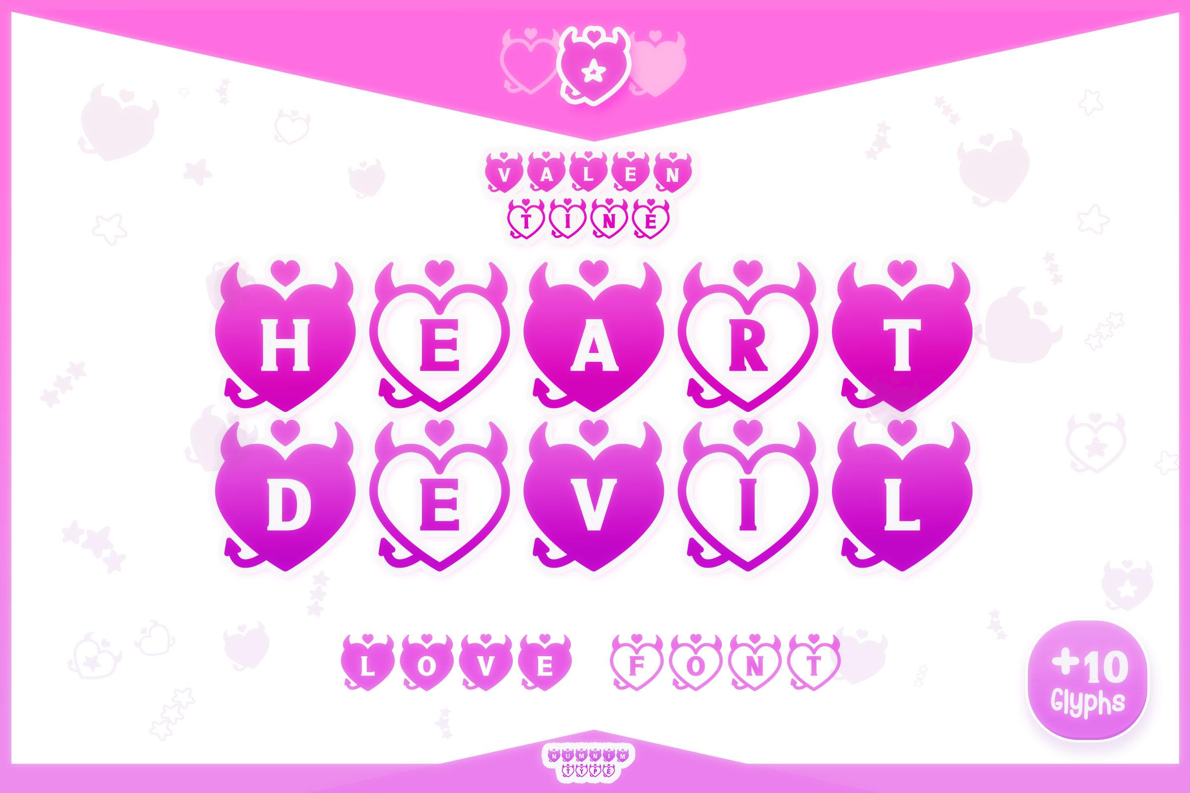Heart Devil Font