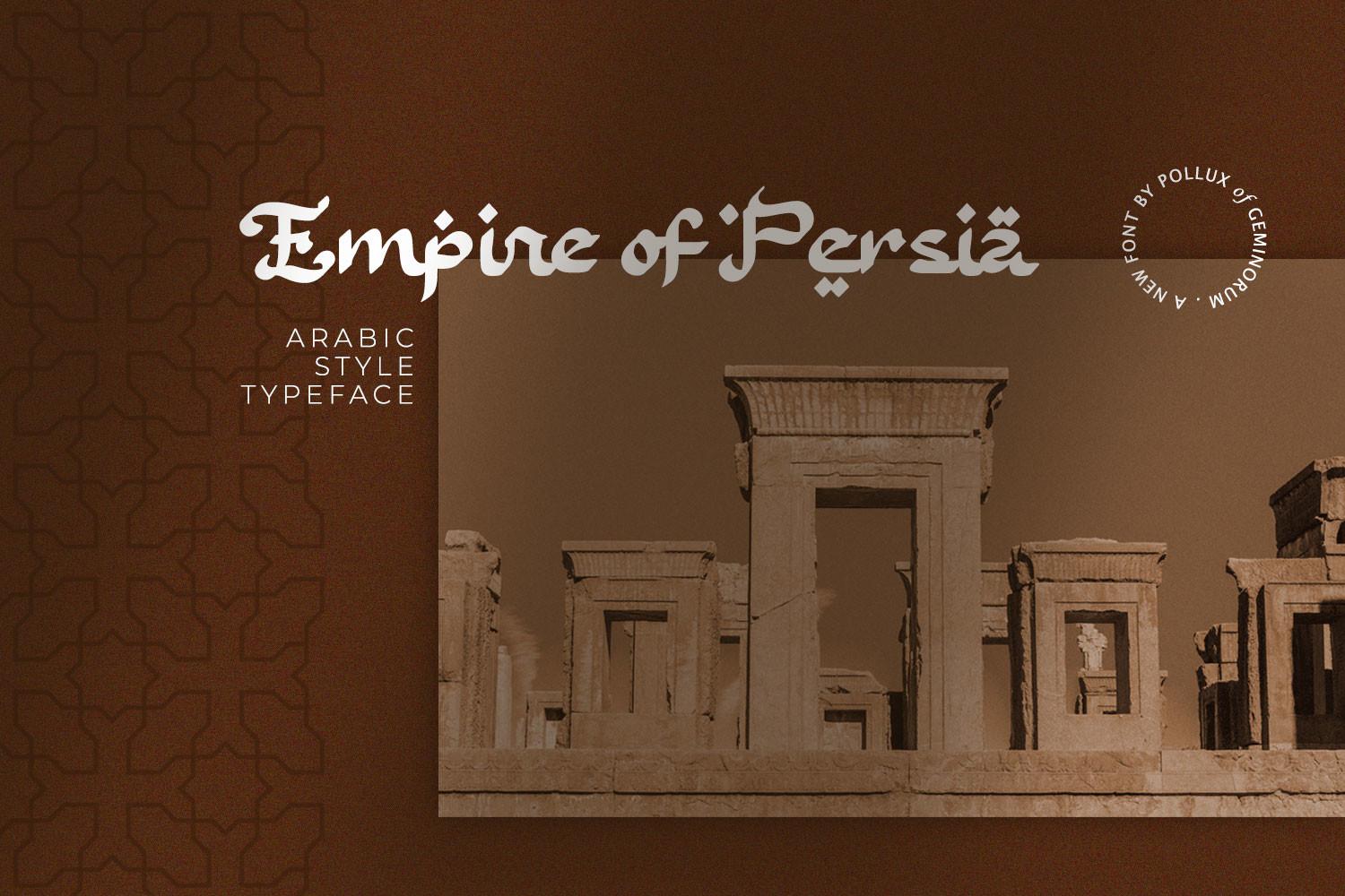 Empire of Persia Font