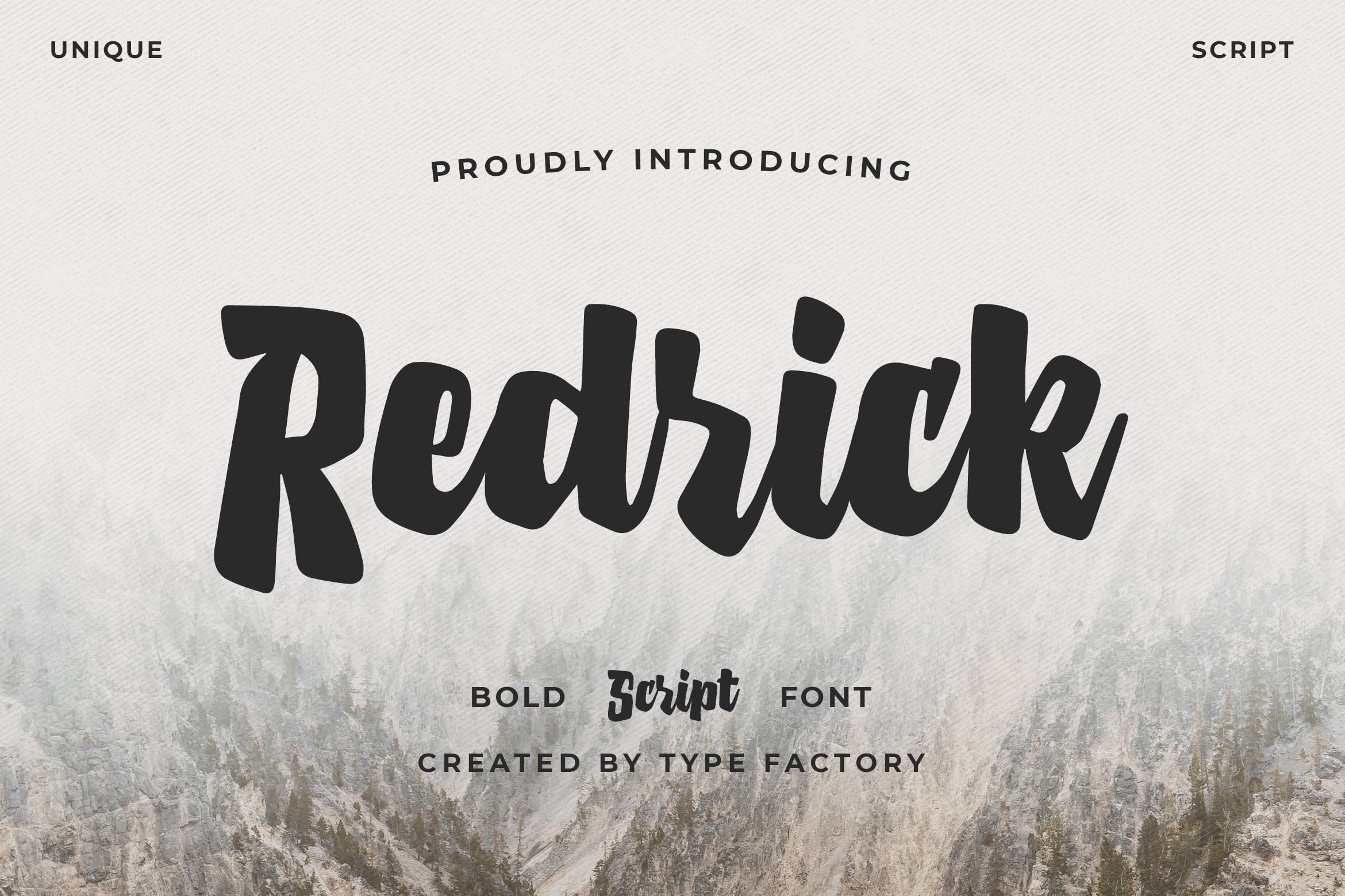 Redrick Font