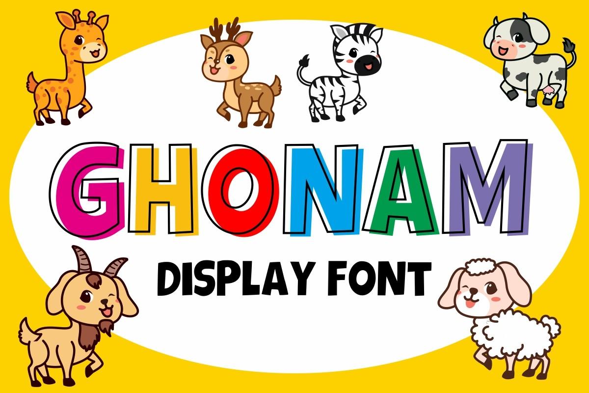 Ghonam Font
