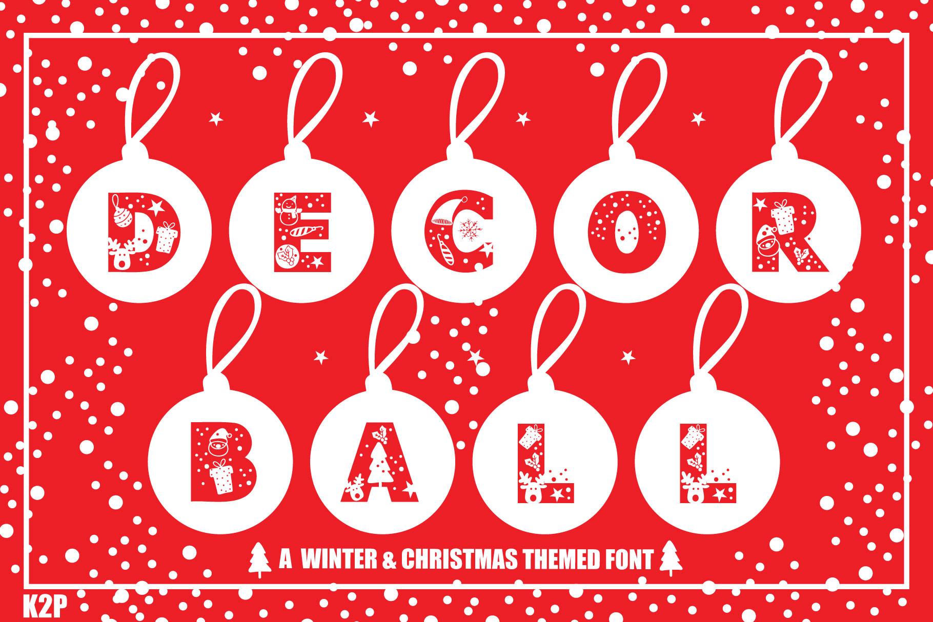 Decor Ball Font