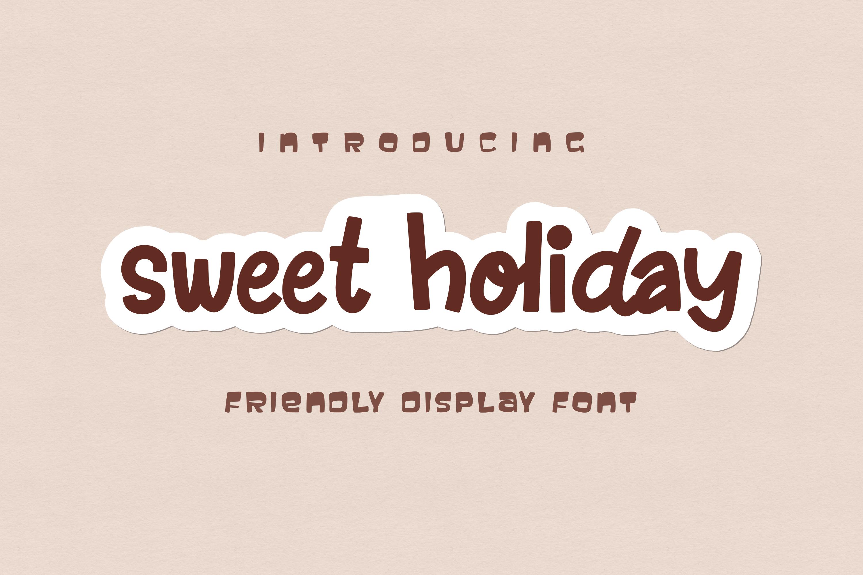 Sweet Hoilday Font