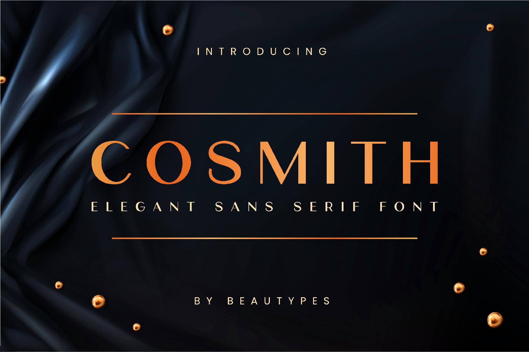 Cosmith Font