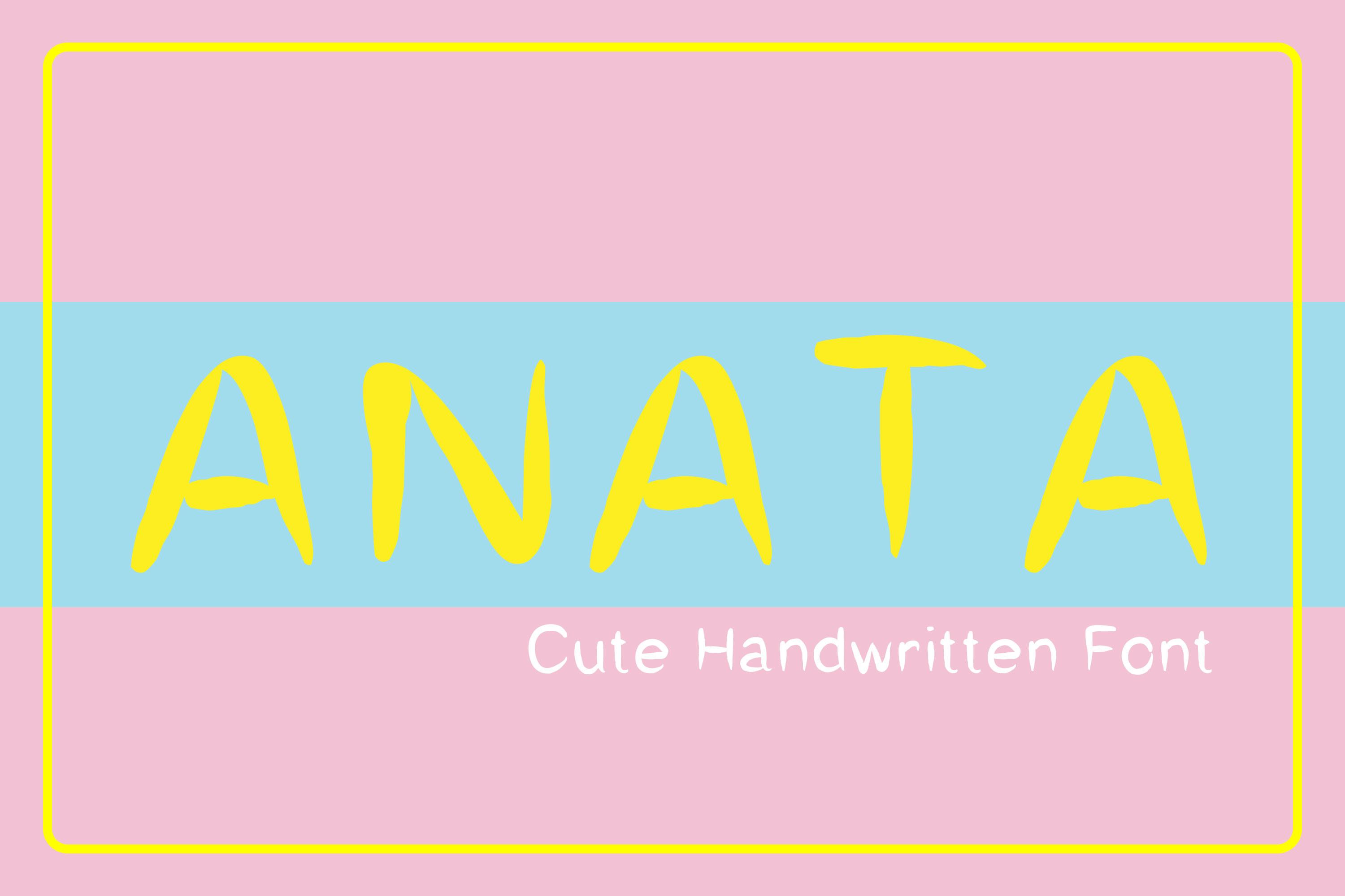 Anata Font