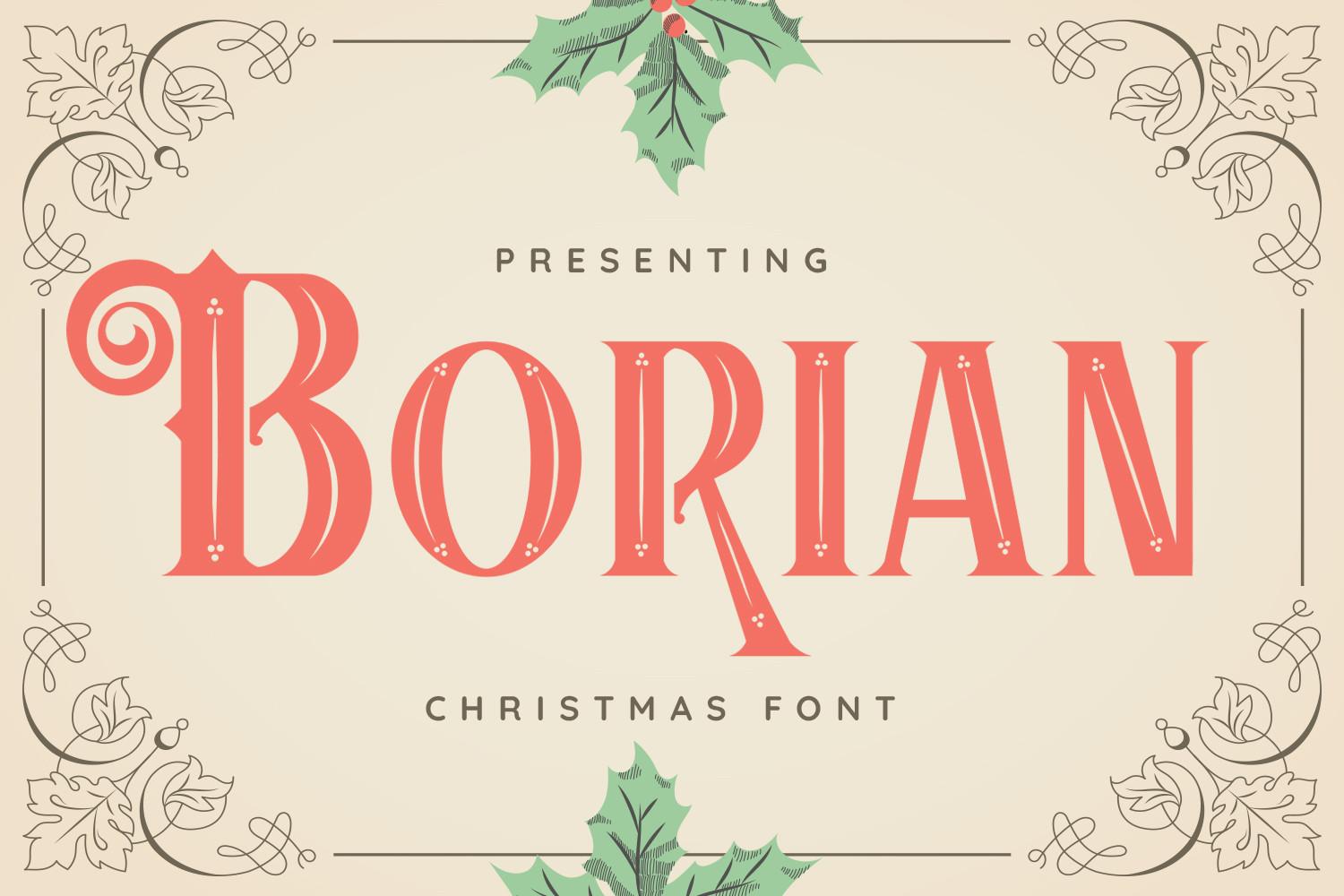 Borian Font