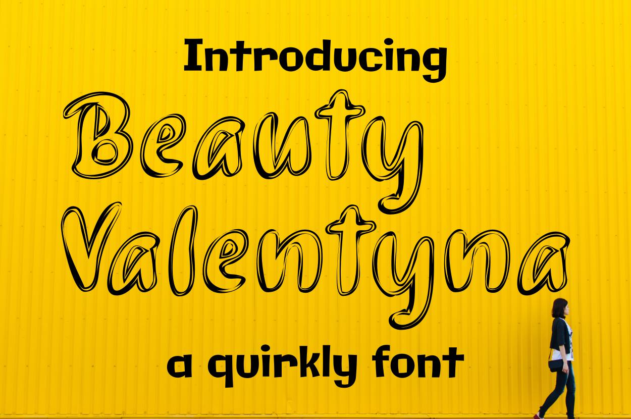 Beauty Valentyna Font