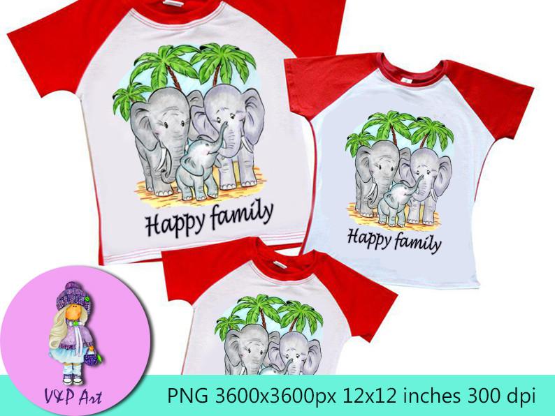 Happy Elephant's Family
