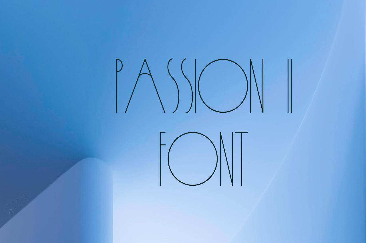 Passion II Font