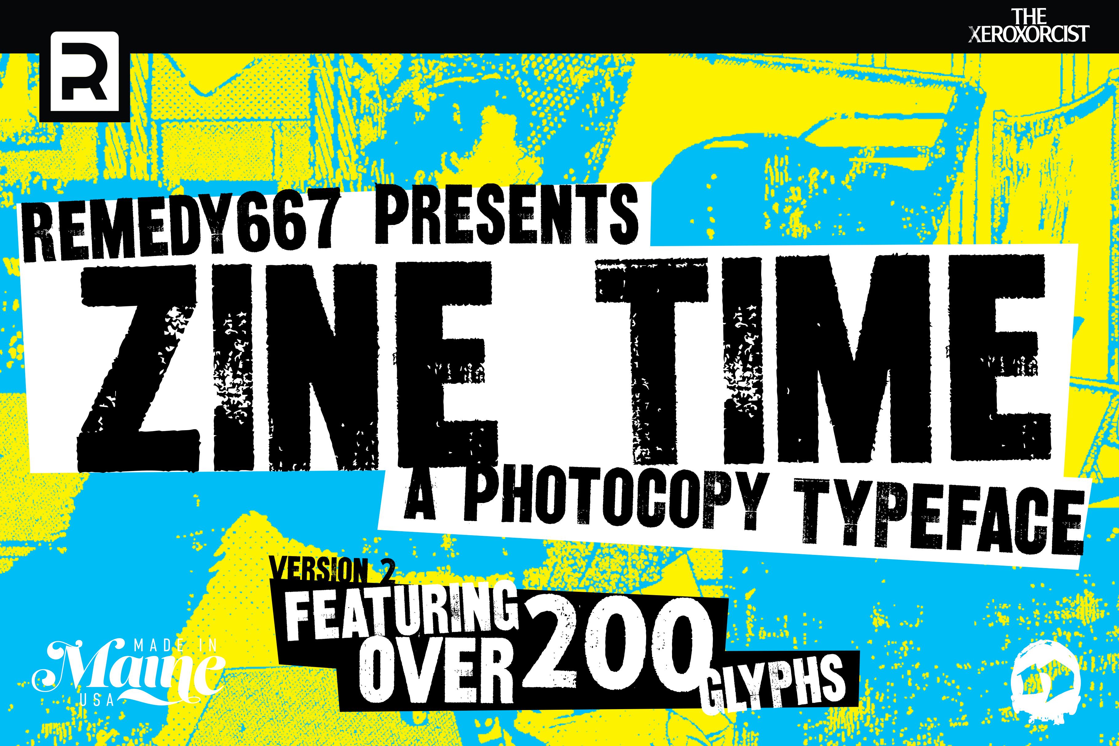 Zine Time Font