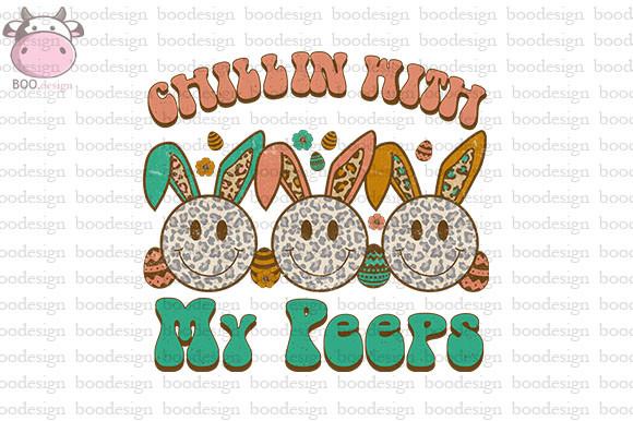 My Peeps Retro Easter Sublimation PNG