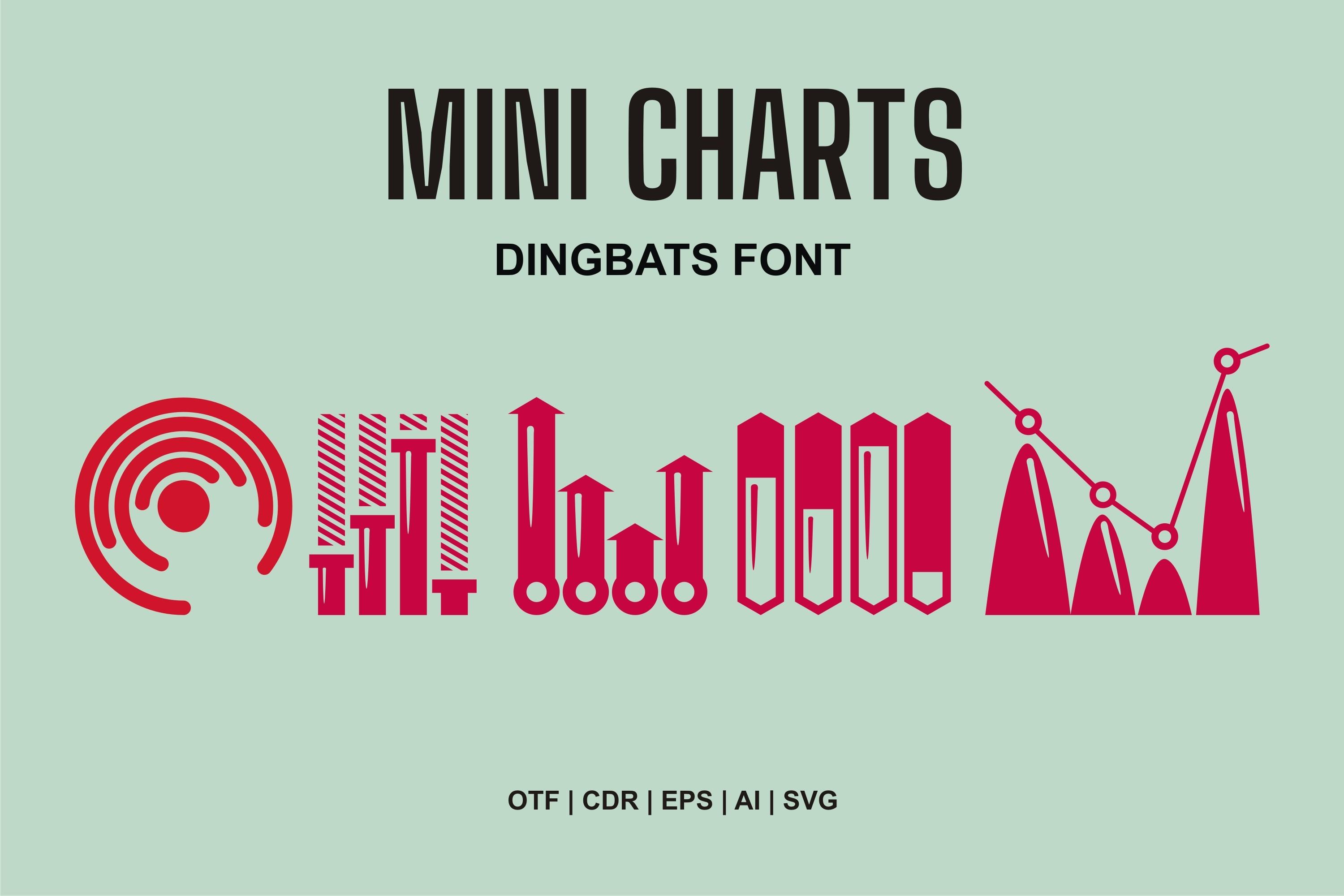 Mini Charts Font