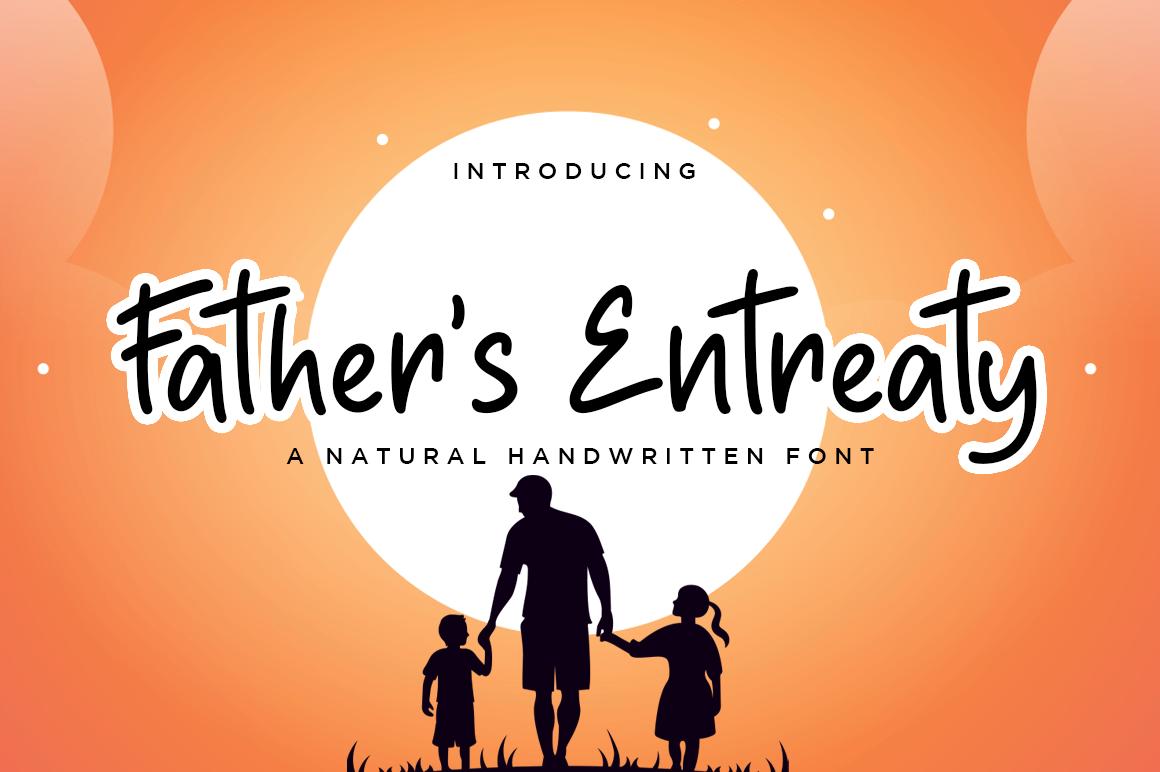 Father's Entreaty Font