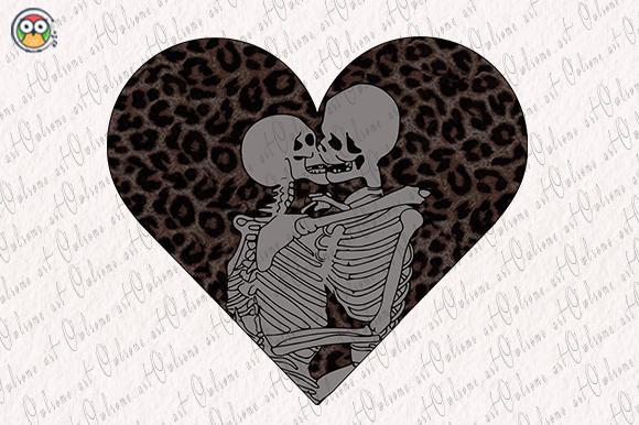 Kissing Skeletons Sublimation