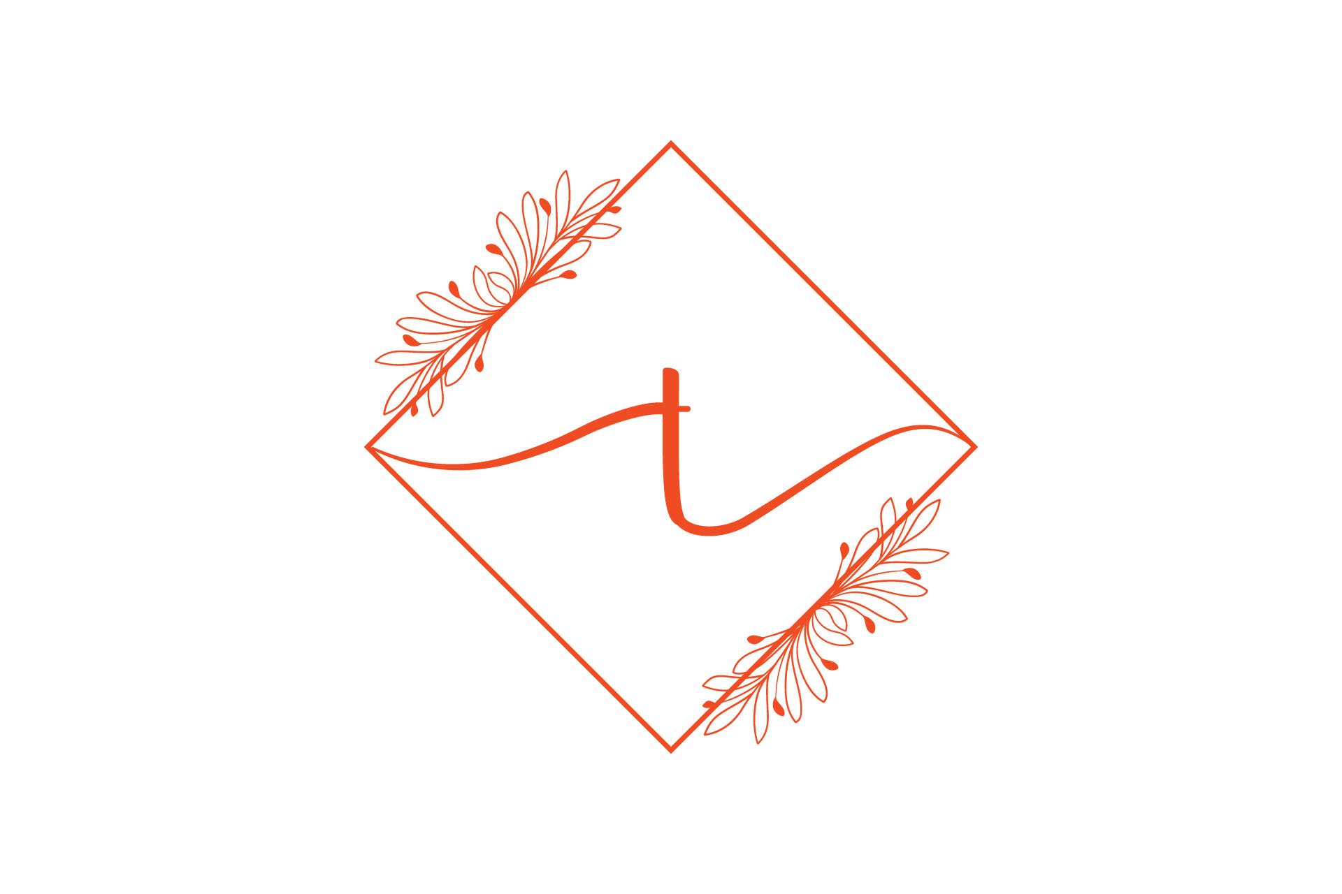 Monogram Letter T Symbol