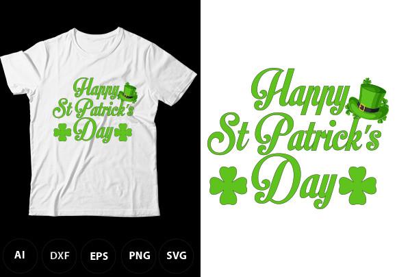 Happy St Patrick’s Day T-Shirt, Gift Tee