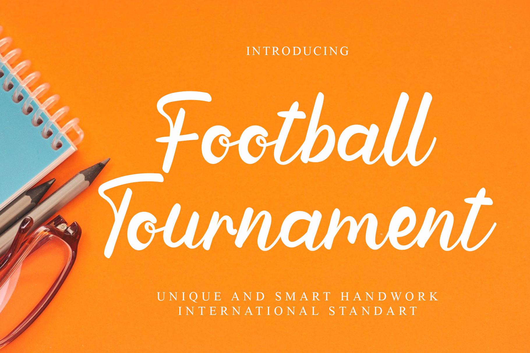 Football Tournament Font