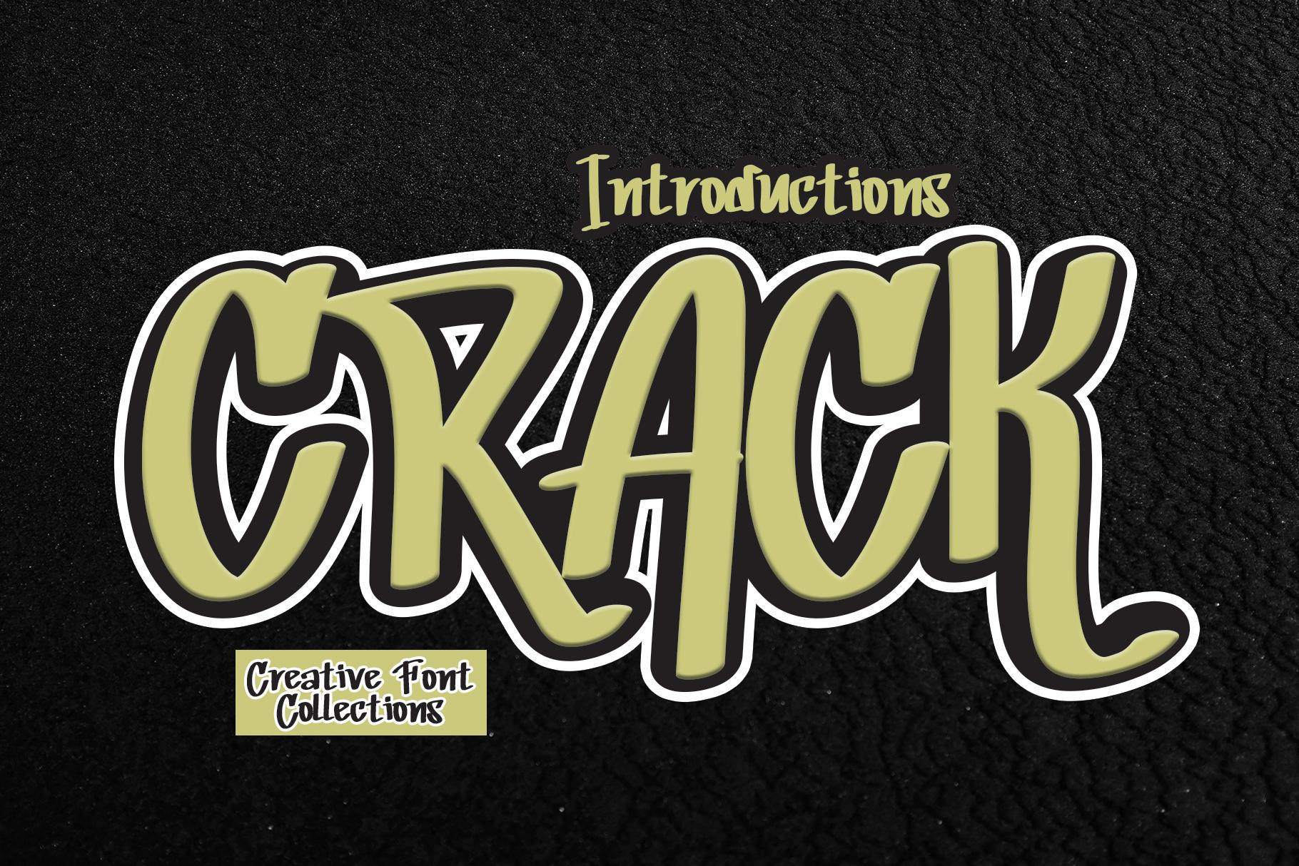 Crack Font