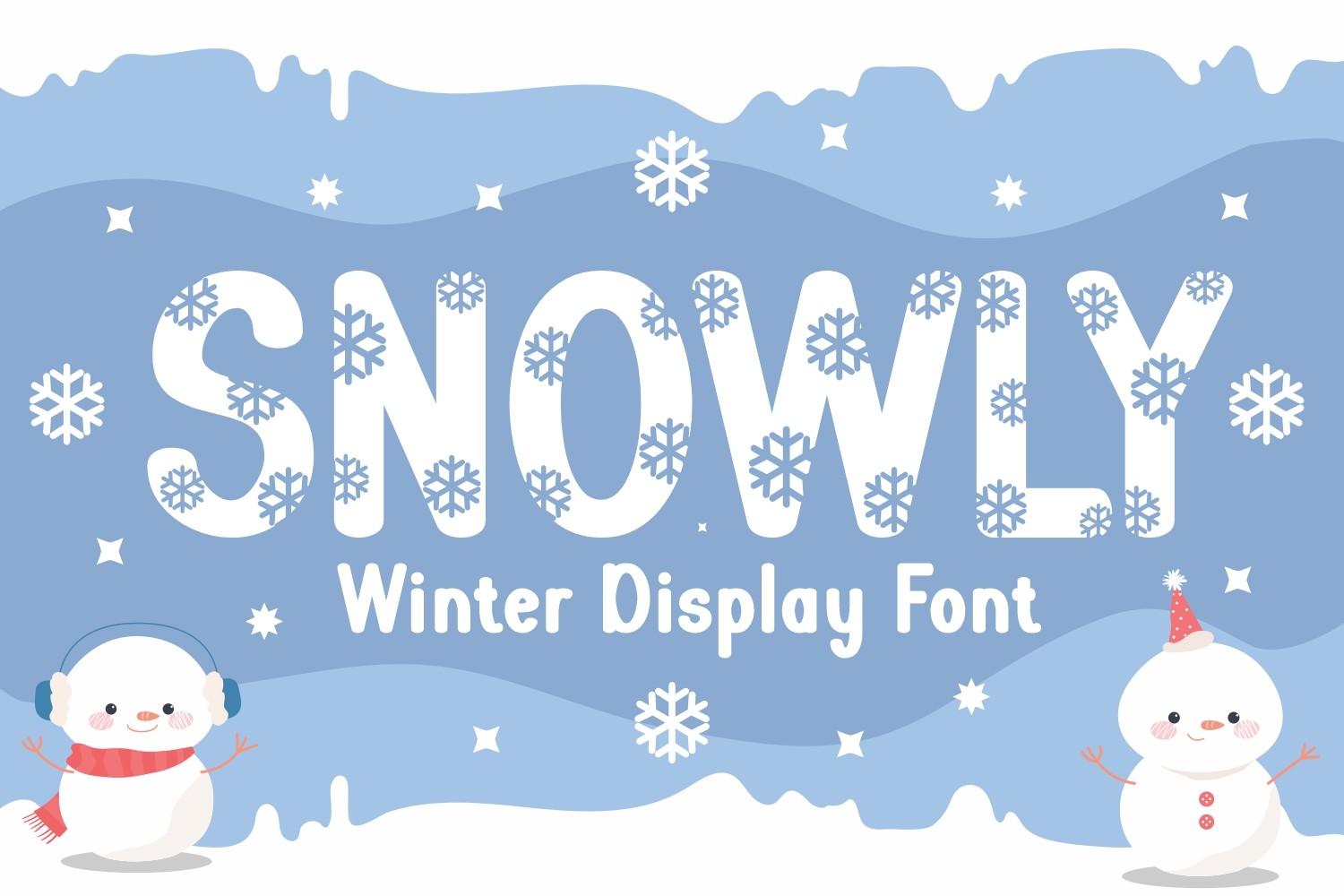 Snowly Font