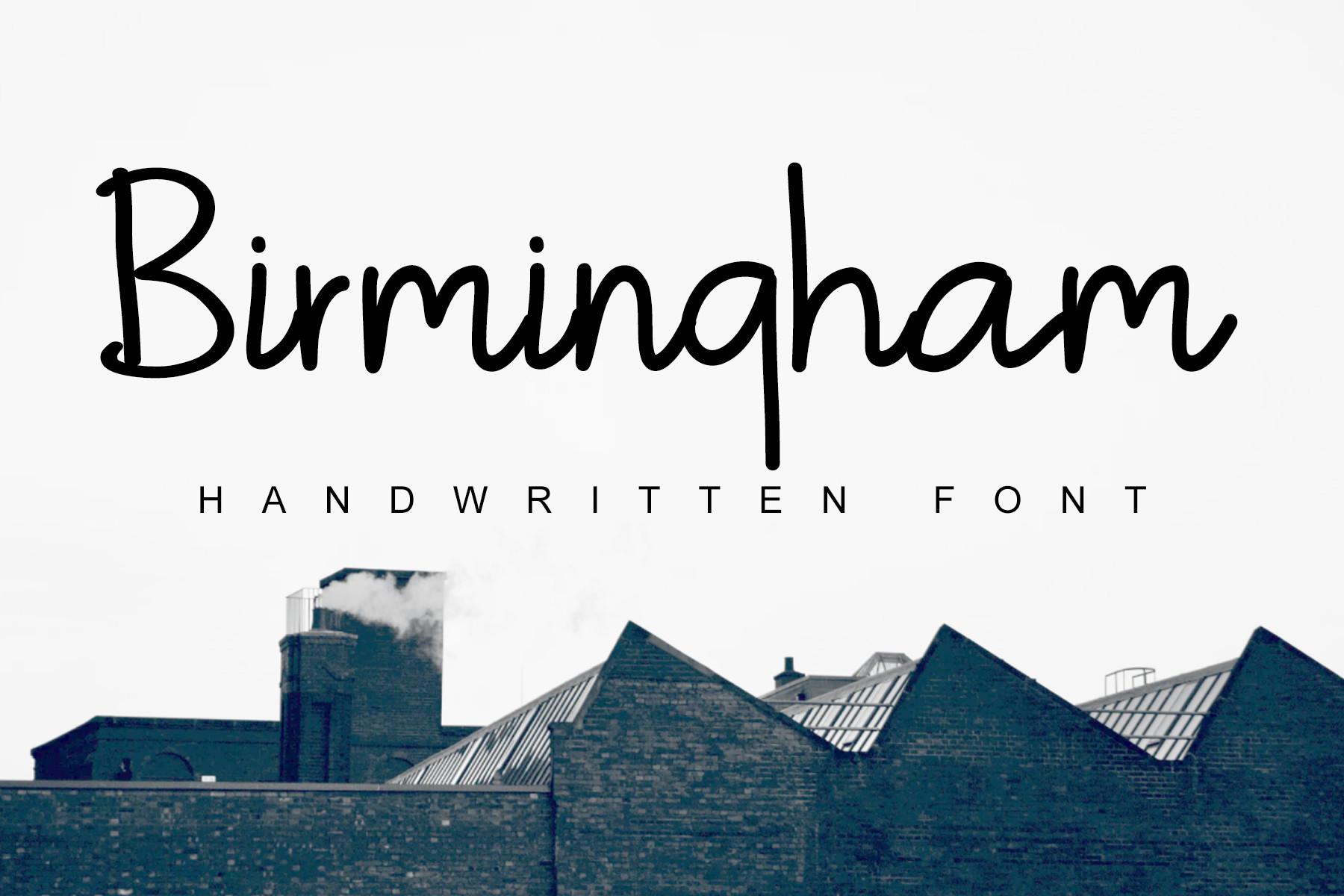 Birmingham Font