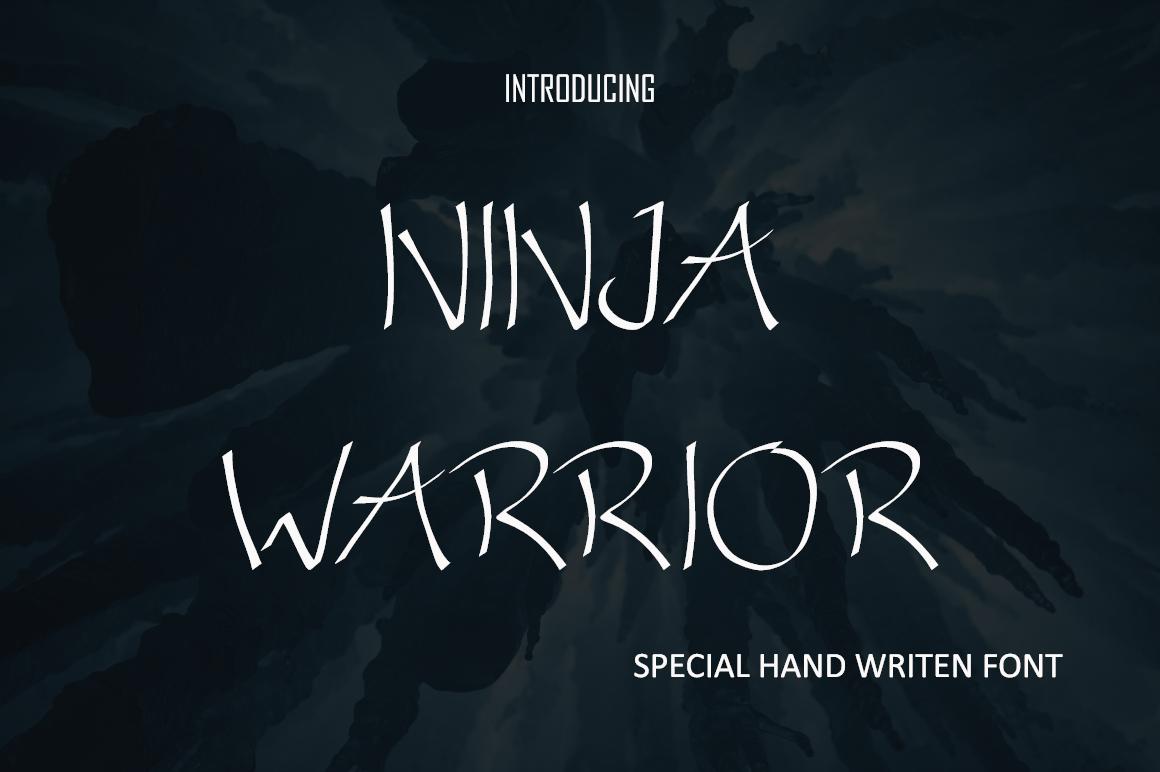 Ninja Warrior Font