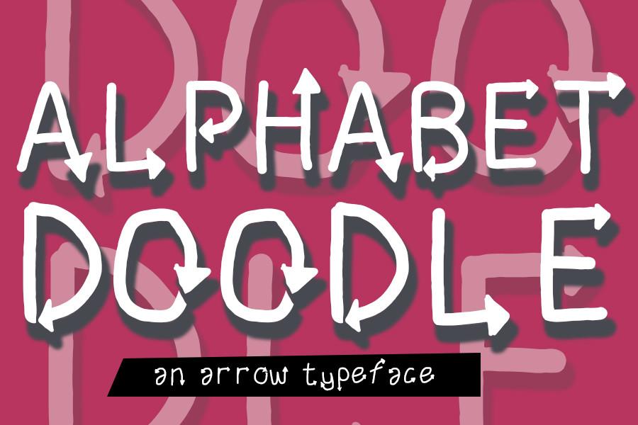 Alphabet Doodles Font