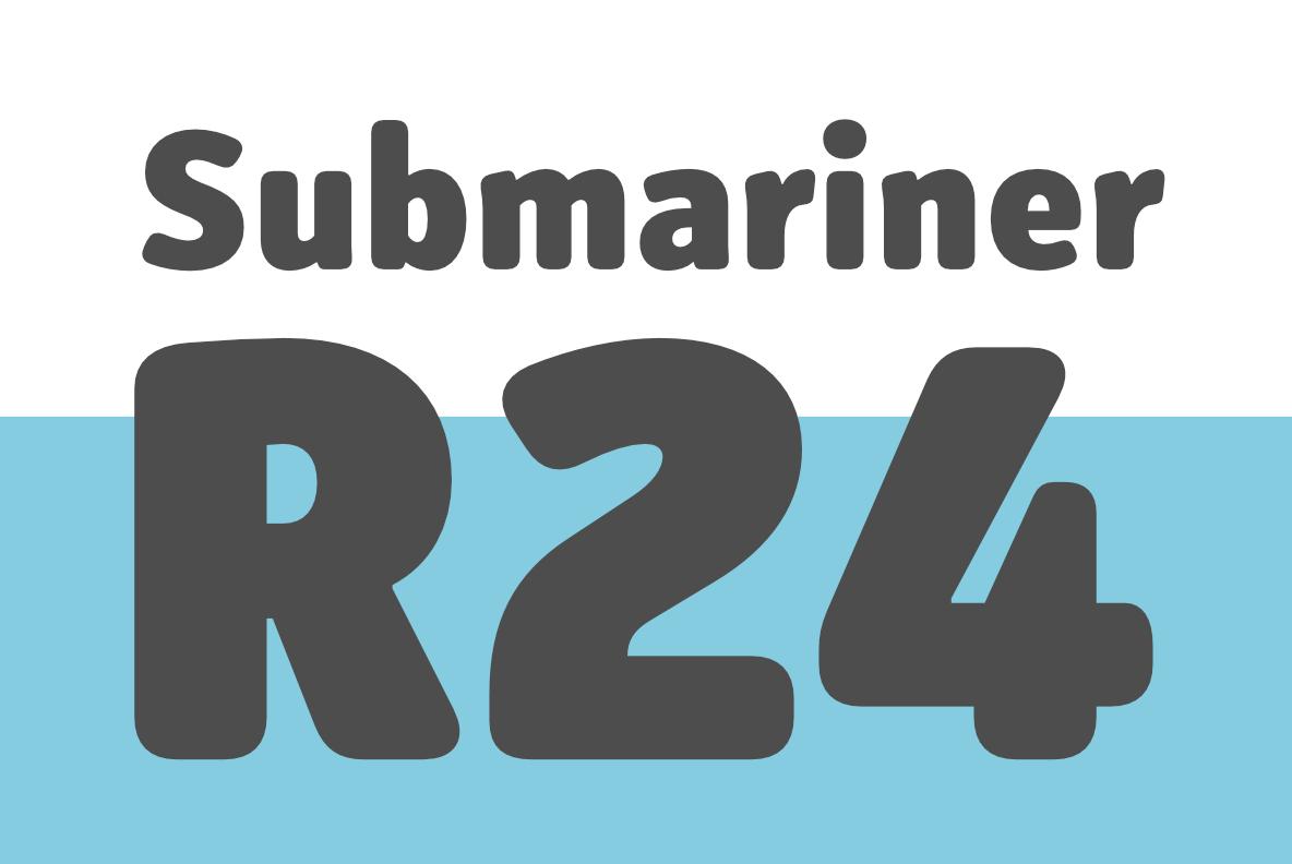 Submariner R24 Font