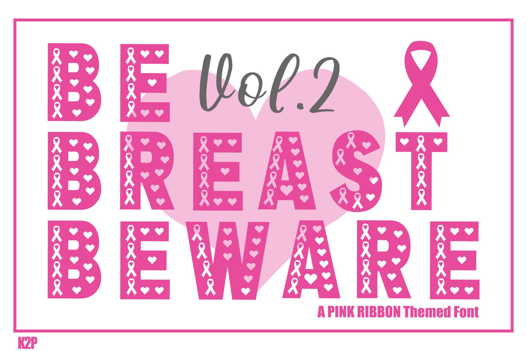 Be Breast Beware Vol.2 Font