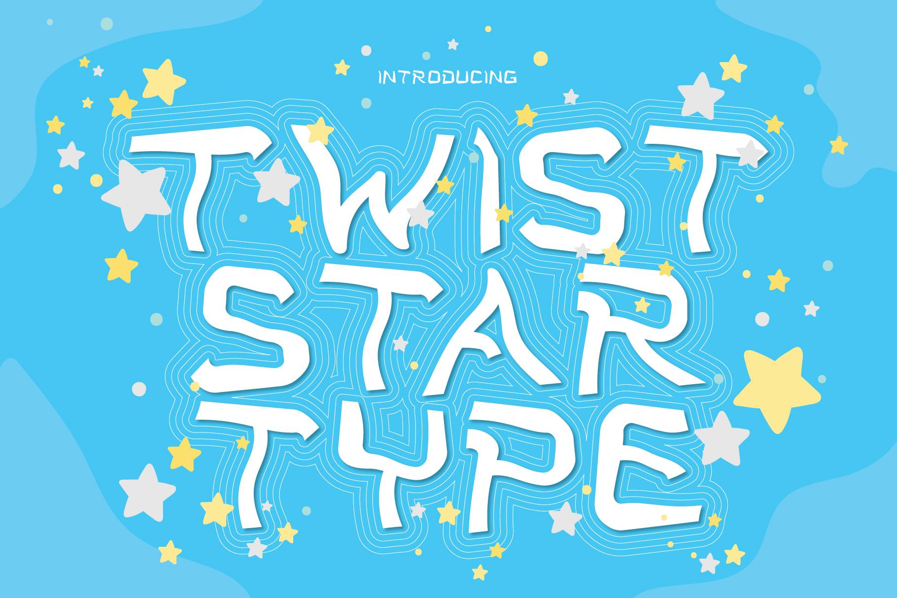 Twist Star Font