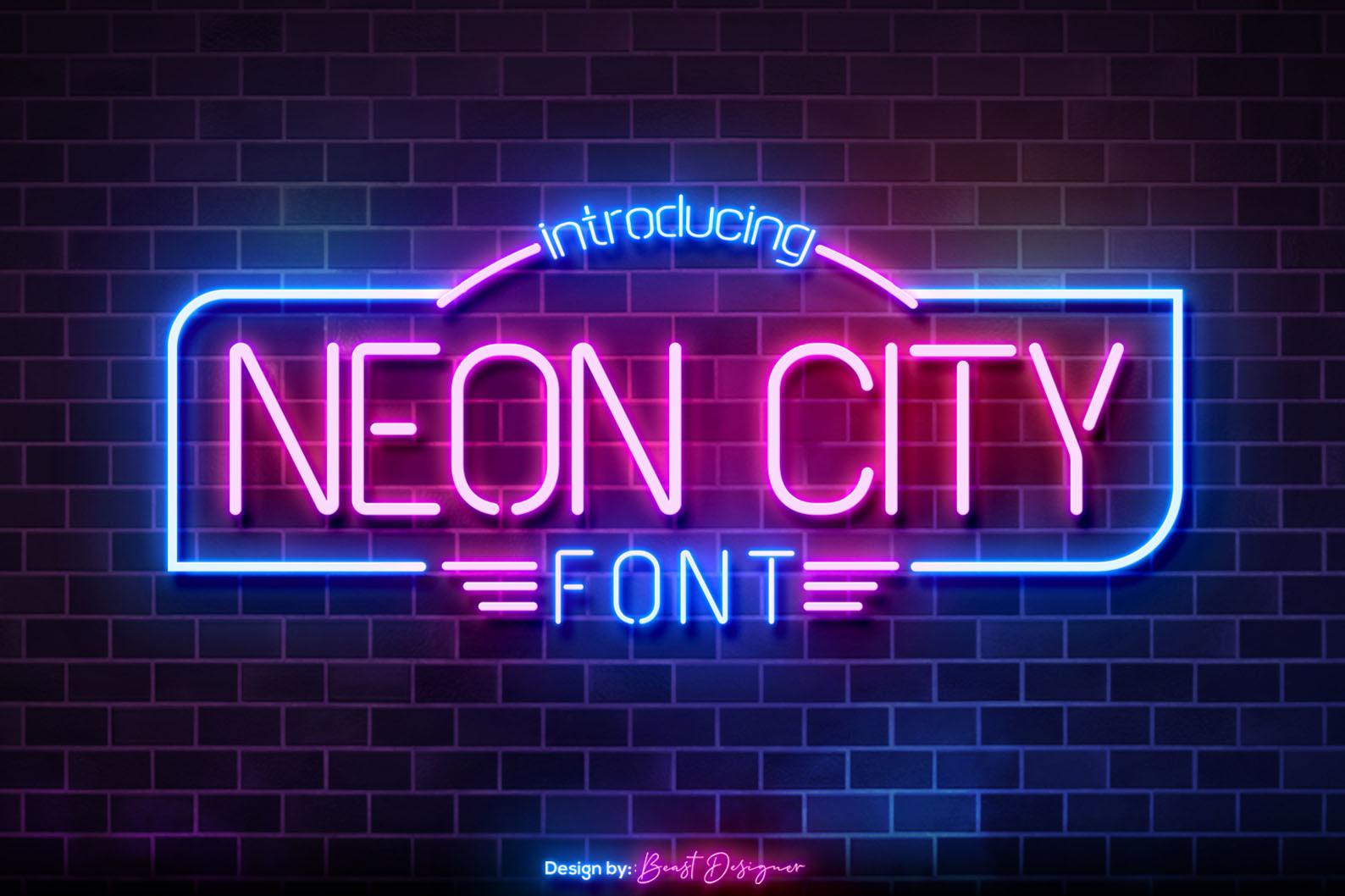 Neon City Font