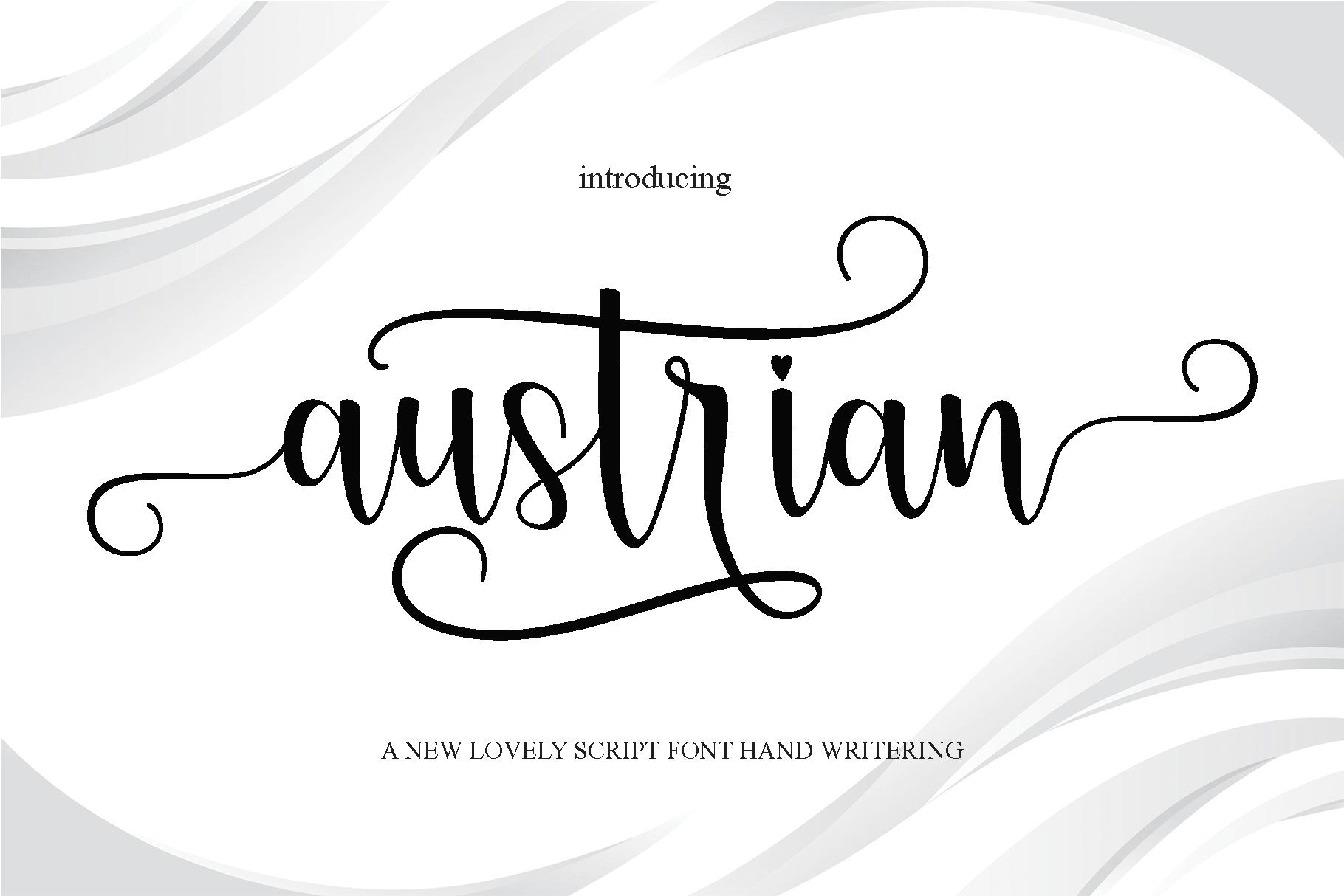 Austrian Font