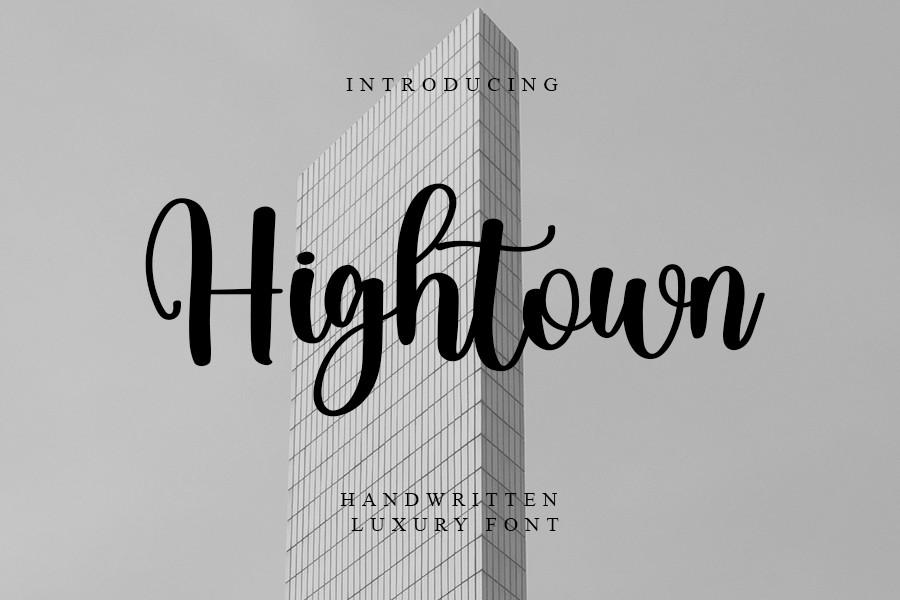 Hightown Font