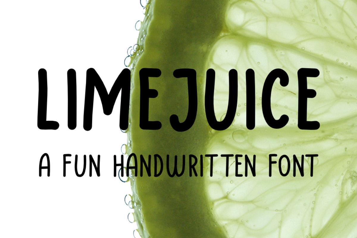 Limejuice Font