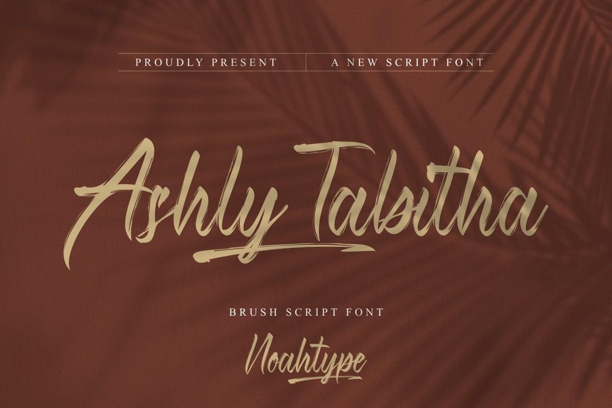Ashly Tabitha Font