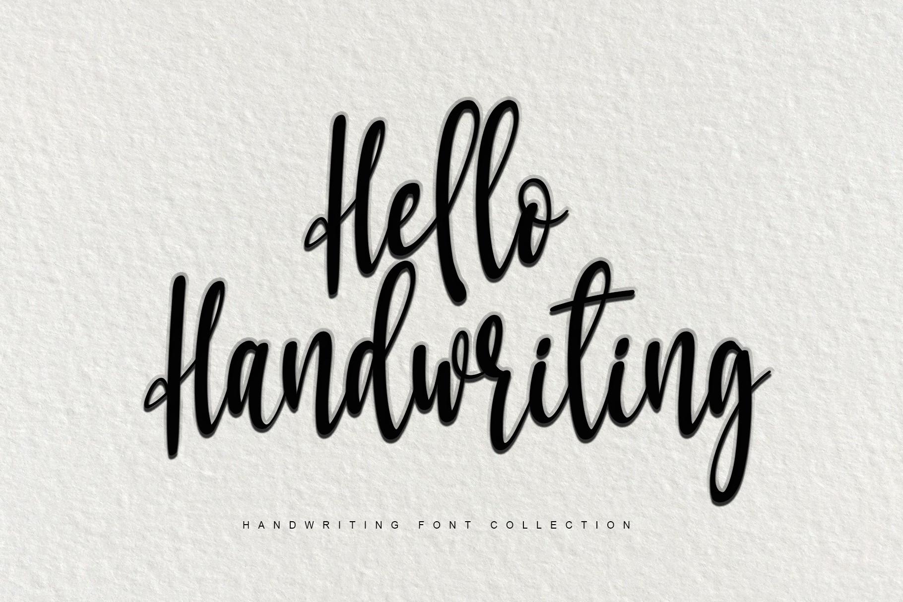 Hello Handwritten Font
