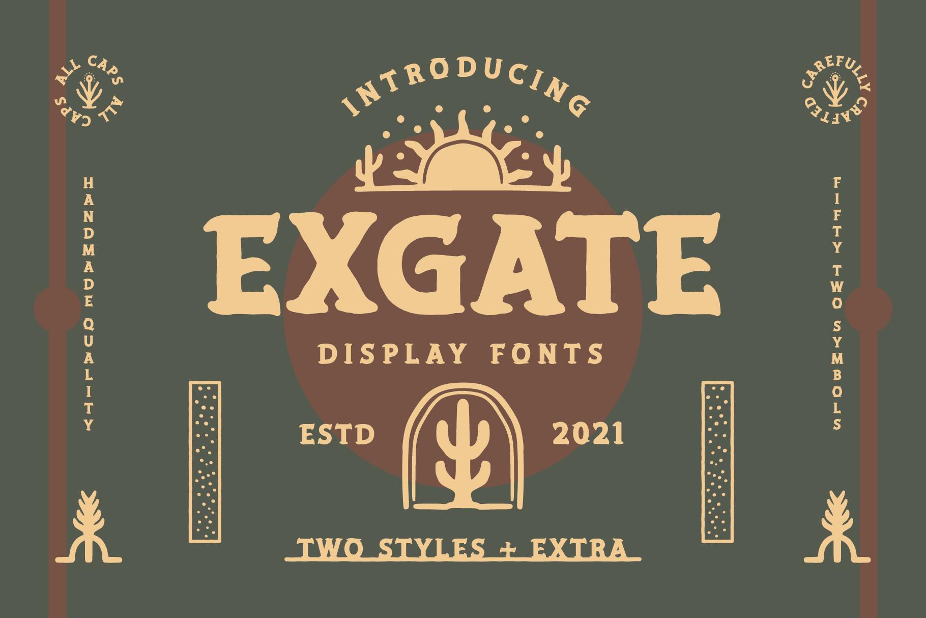 Exgate Font