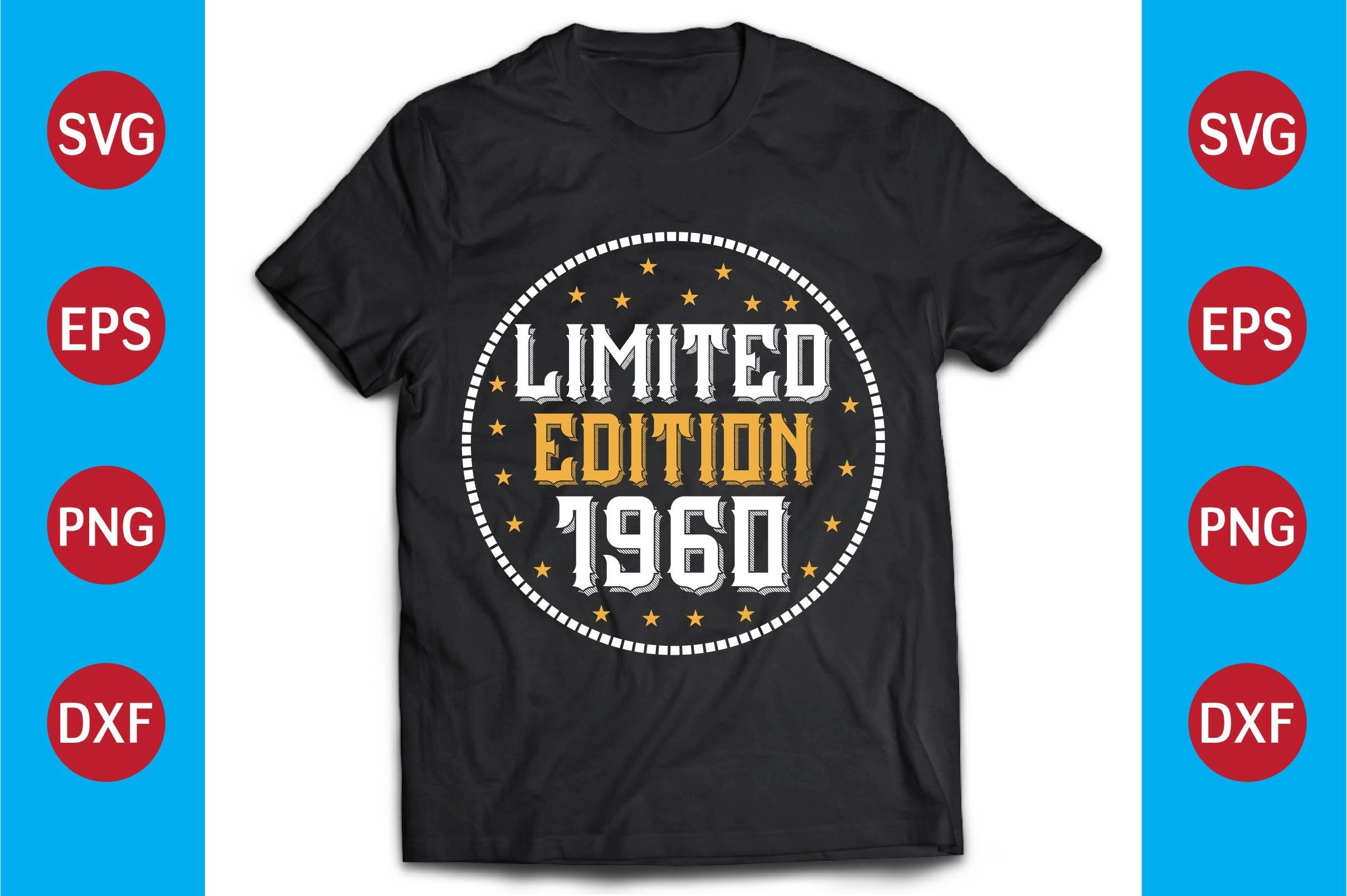 Limited Edition 1960  T-shirt Design