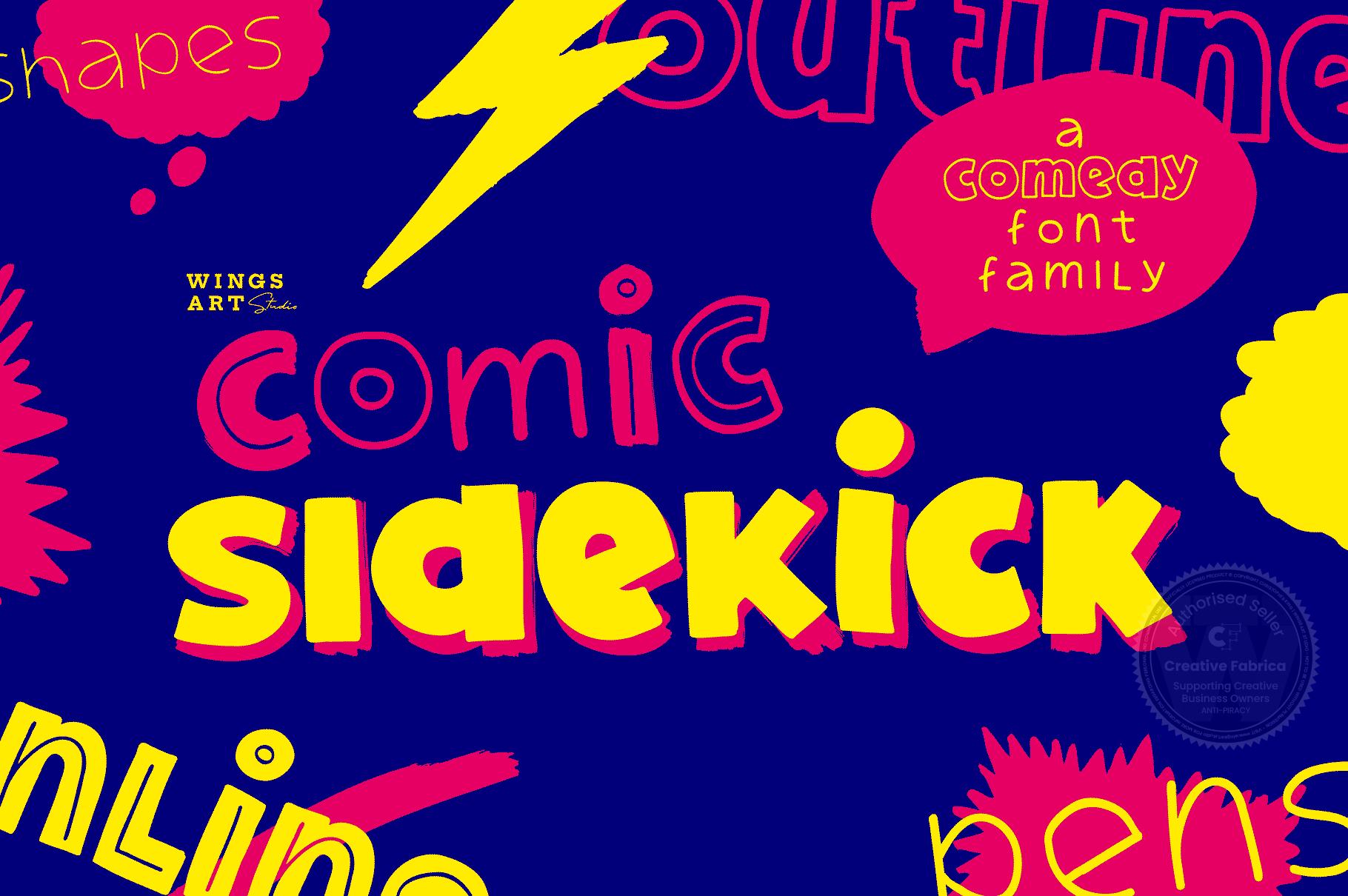 Comic Sidekick Font