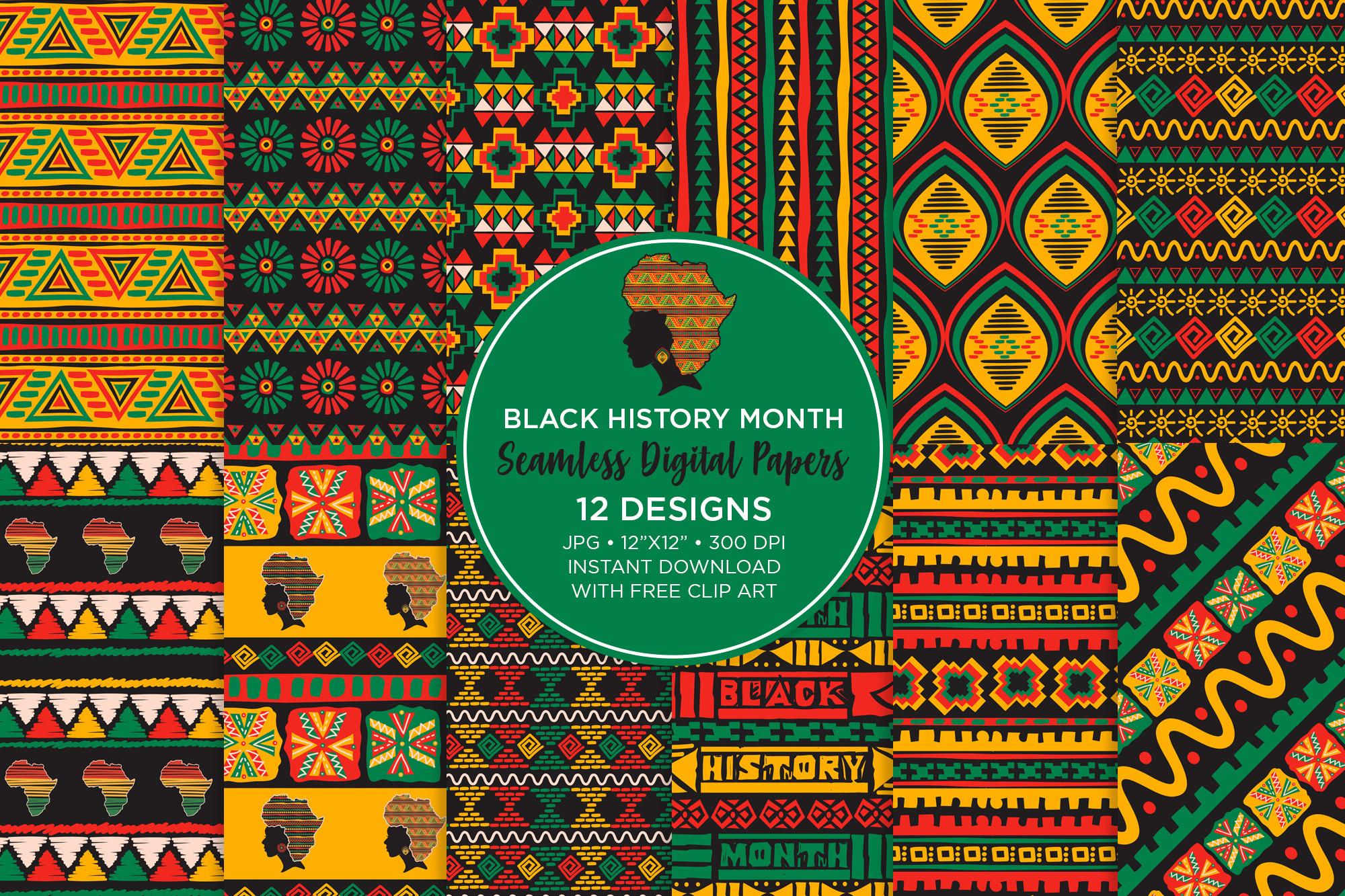 Black History Digital Papera