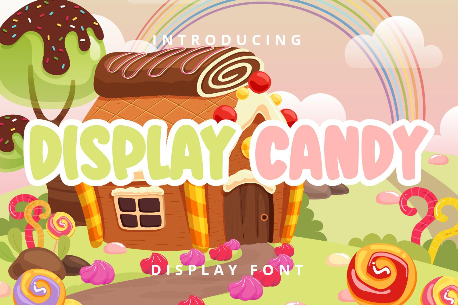 Display Candy Font
