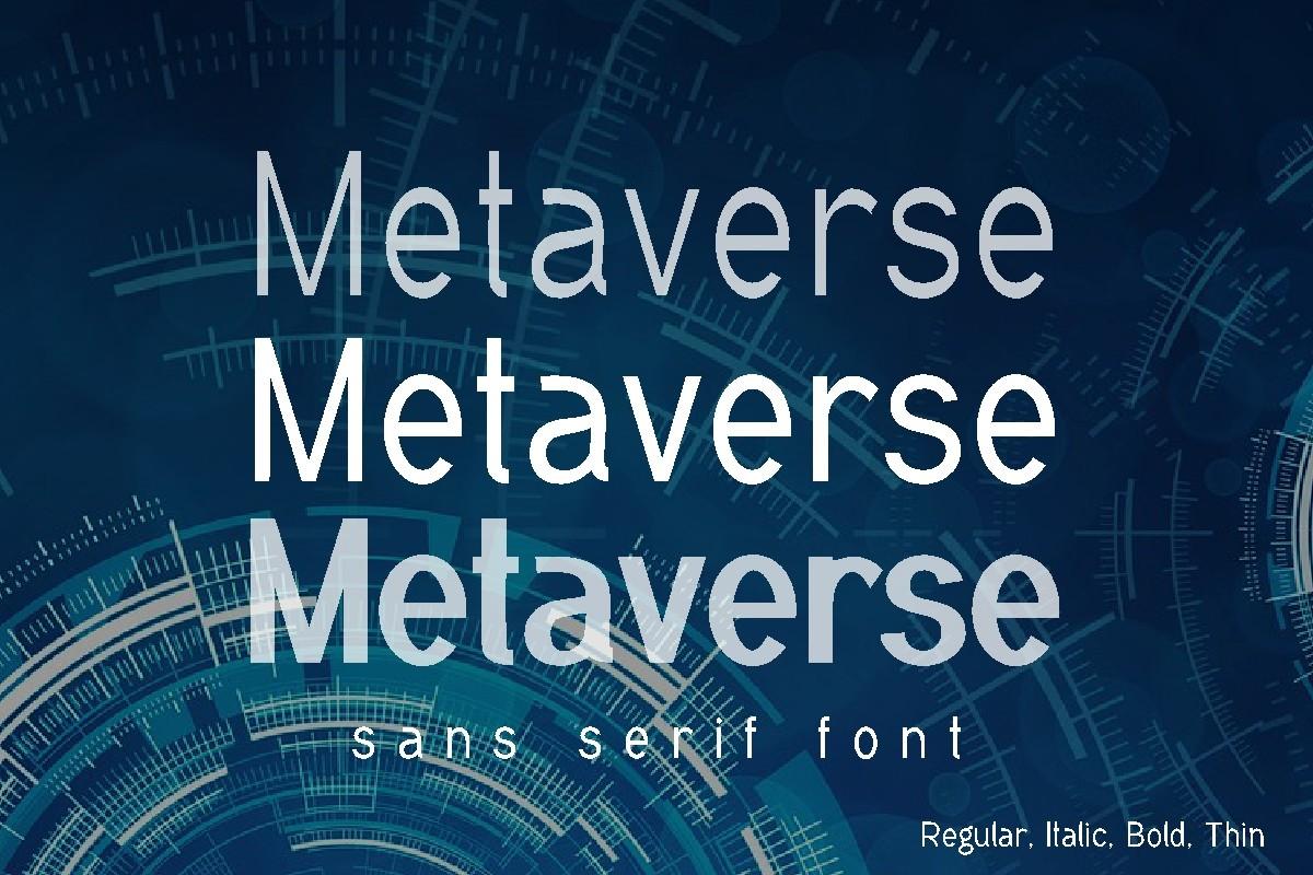 Metaverse Font