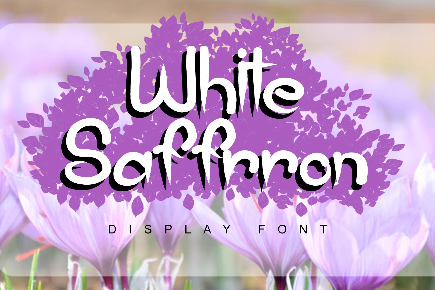 White Saffron Font