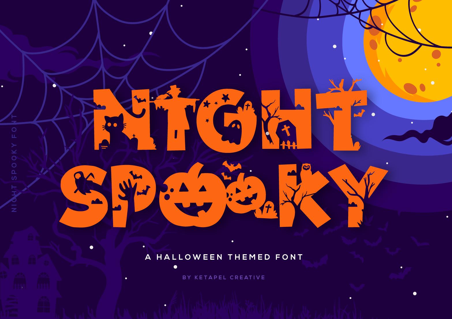 Night Spooky Font