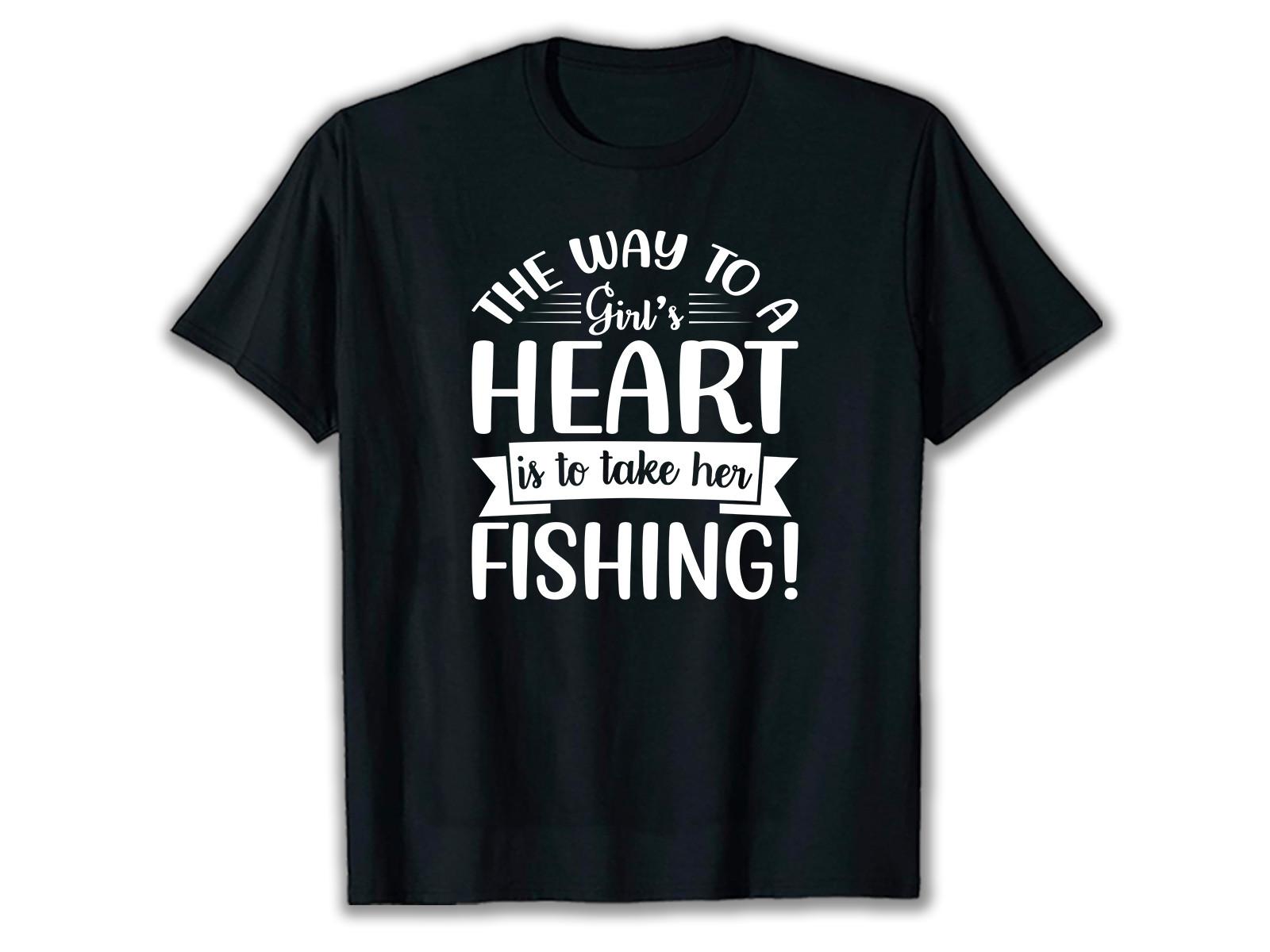 The Way to  Fishing SVG T Shirt