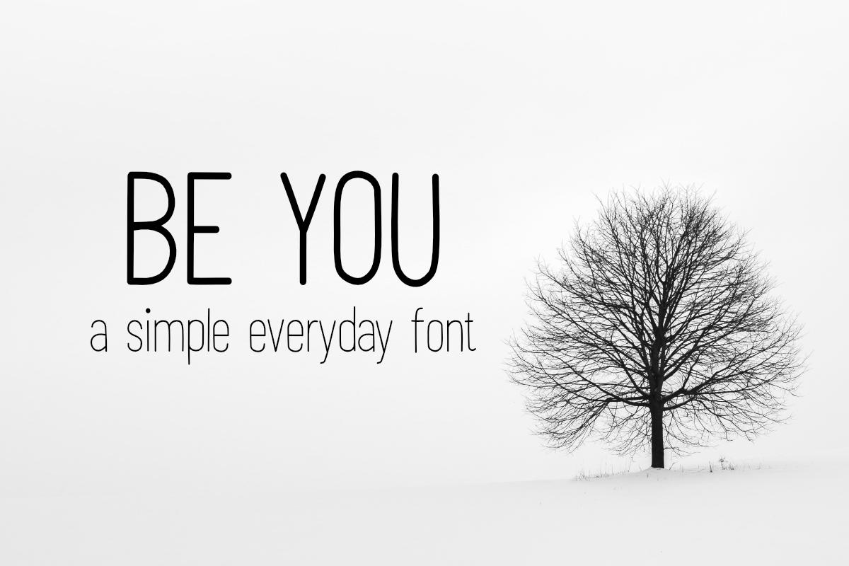 Be You Font